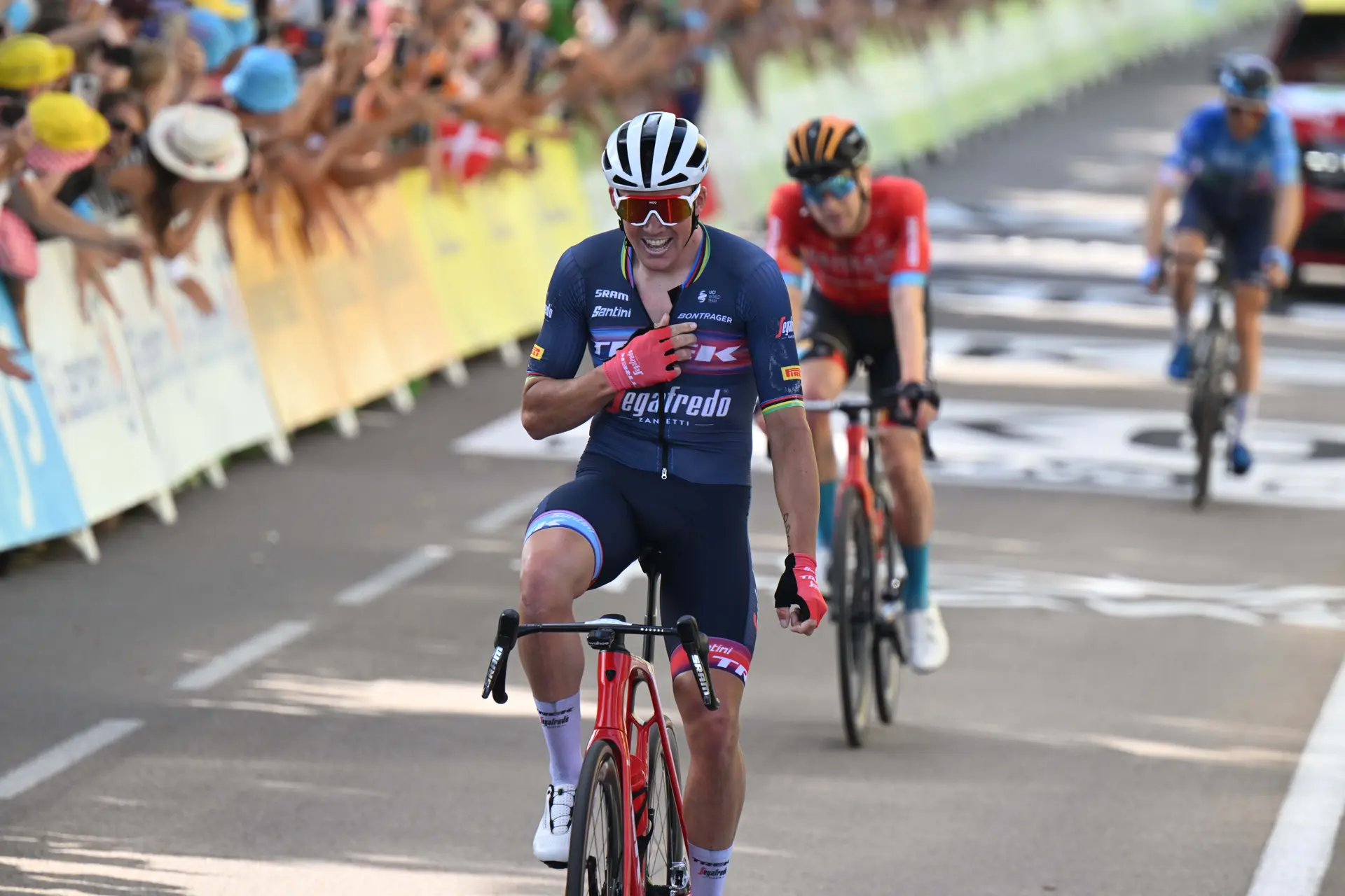 Mads Pedersen, sobre van Aert y van der Poel: "Sé que puedo ganarles, ya lo he demostrado más de una vez"