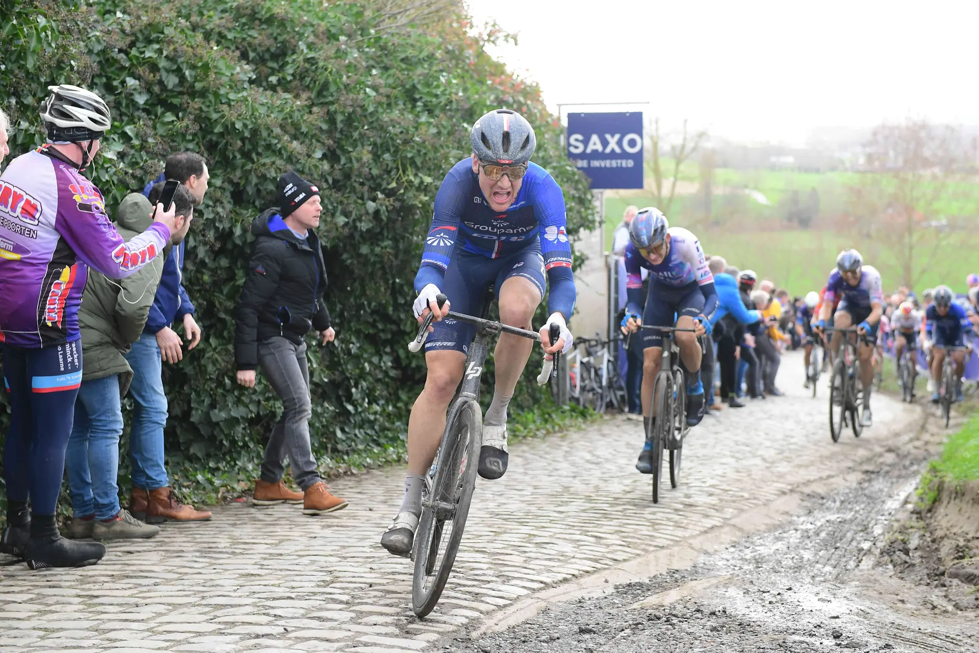 Stefan Küng, sobre su escenario soñado en el final de la París-Roubaix: "Me encantaría llegar en solitario"