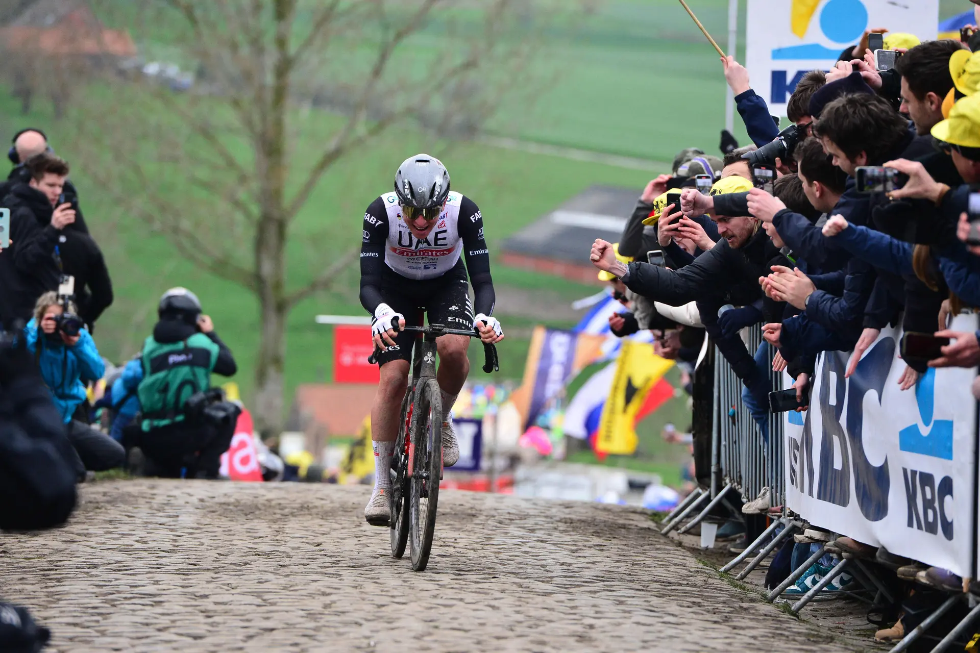Kasper Asgreen espera un Tour de Flandes 2024 muy abierto sin la presencia de Tadej Pogacar: "El año pasado la carrera tenía su nombre"