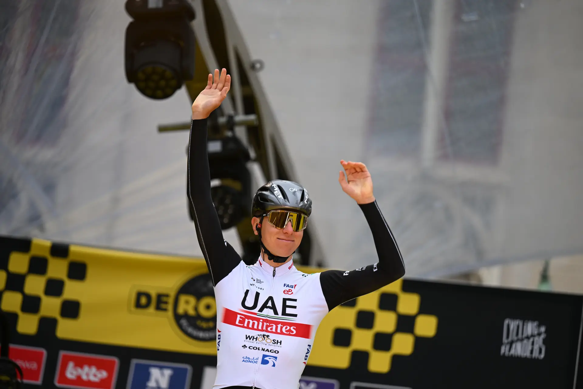 Pogacar, con el objetivo de empezar una semana importante con una victoria en la Amstel Gold Race: "Me encantan las Ardenas"