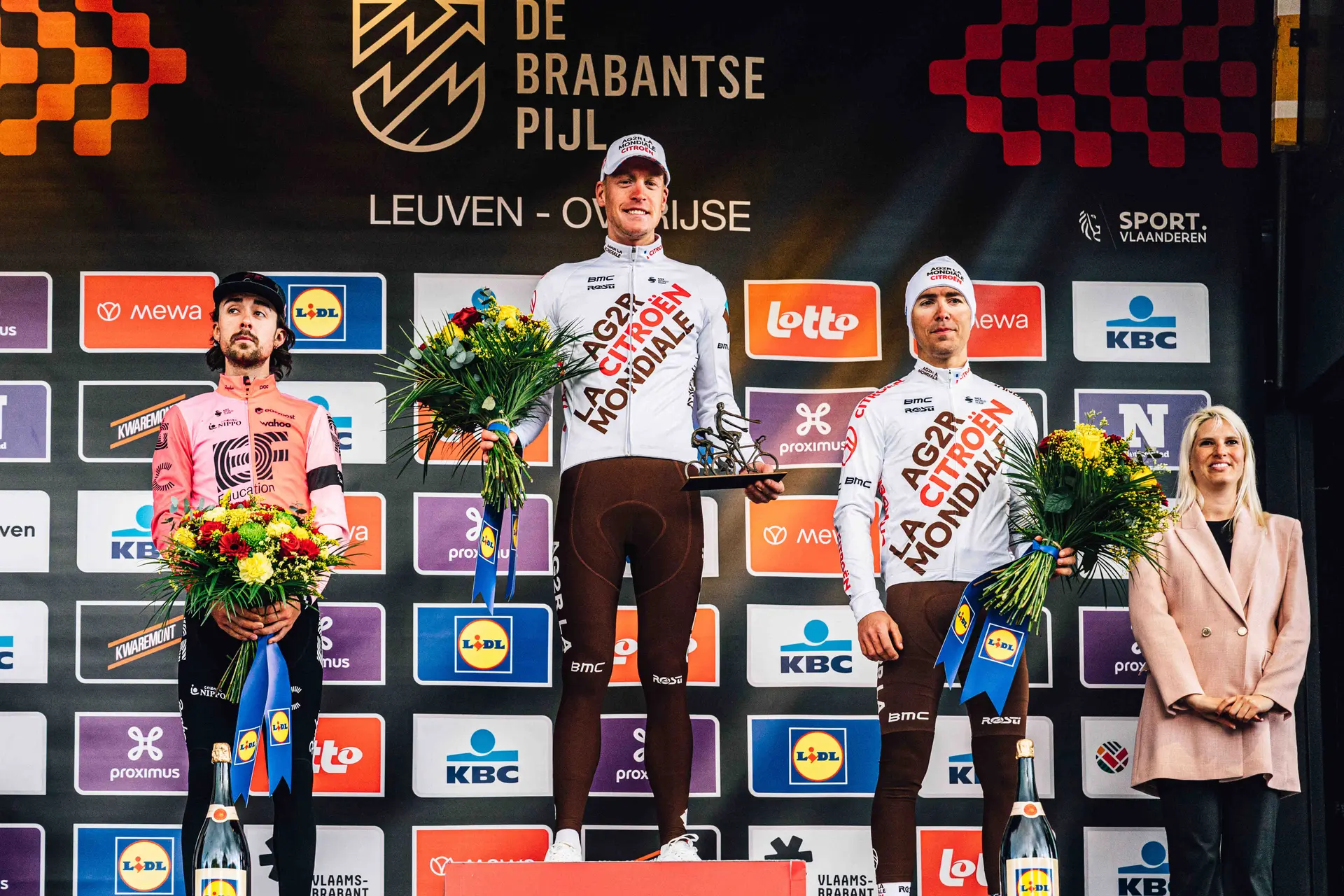 El Visma - Lease a Bike se queda fuera de la lista de equipos invitados para la Brabantse Pijl 2024