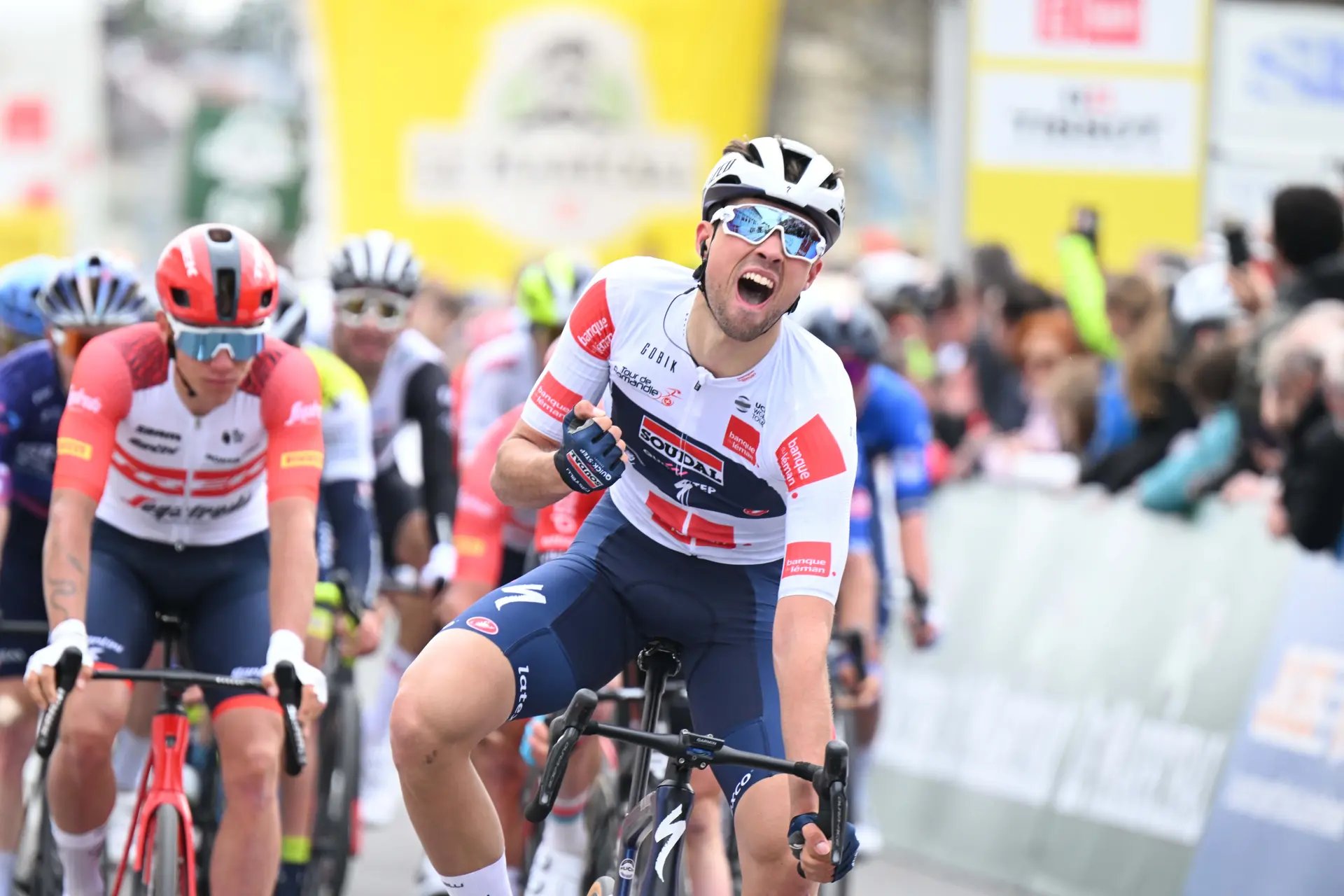 Ethan Vernon se lleva la primera etapa del Tour de los Alpes Marítimos para estrenarse con el Israel - Premier Tech