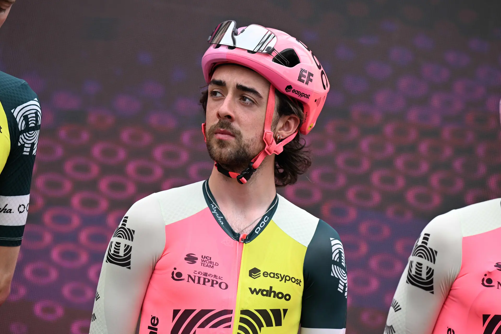 Ben Healy, encantado tras su exhibición en el Giro de Italia: "Si puedes ir en solitario siempre es mejor, es una auténtica locura"