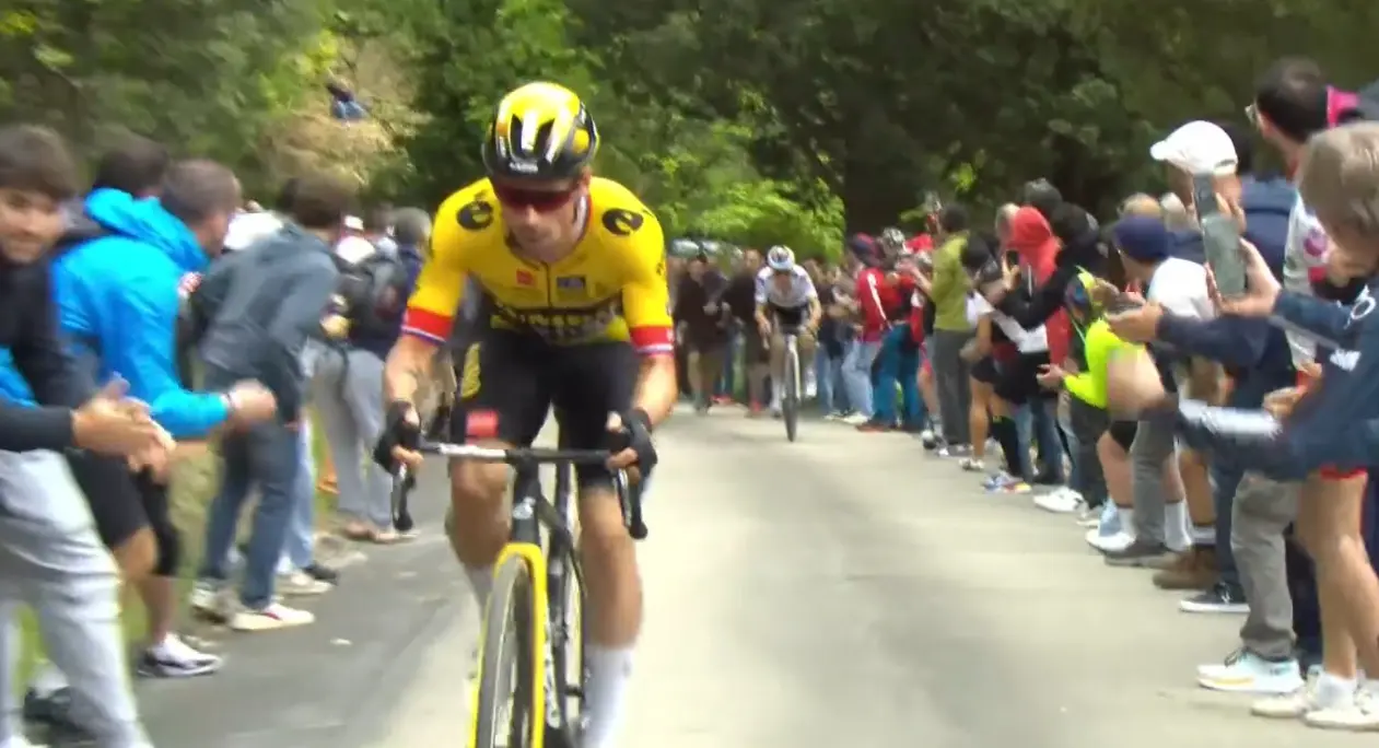 VÍDEO: El brutal ataque de Primoz Roglic para el que no tuvo respuesta Remco Evenepoel
