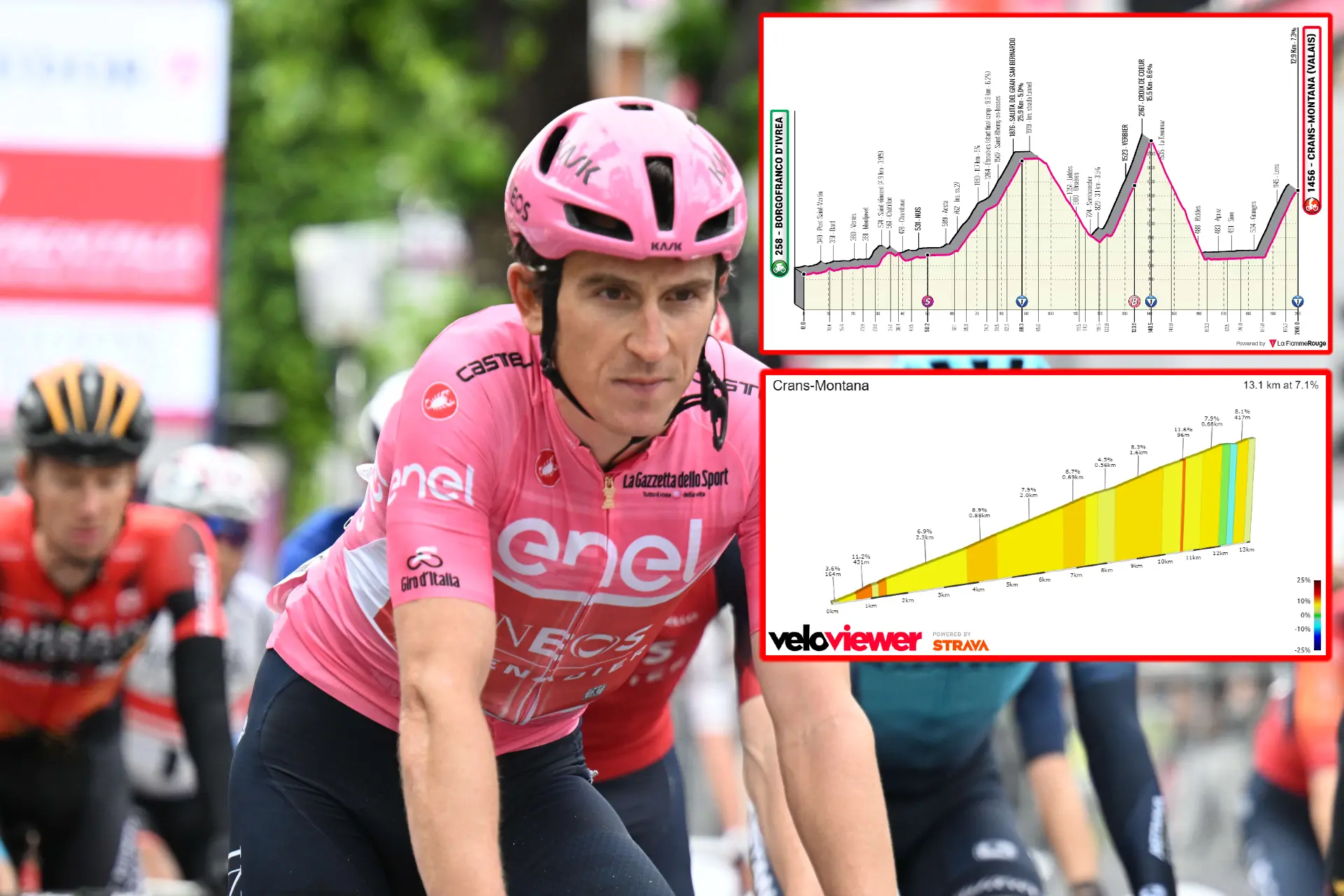PREVIA | Etapa 13 Giro de Italia 2023: Primer día en los Alpes con tres grandes ascensiones y caos en la clasificación general