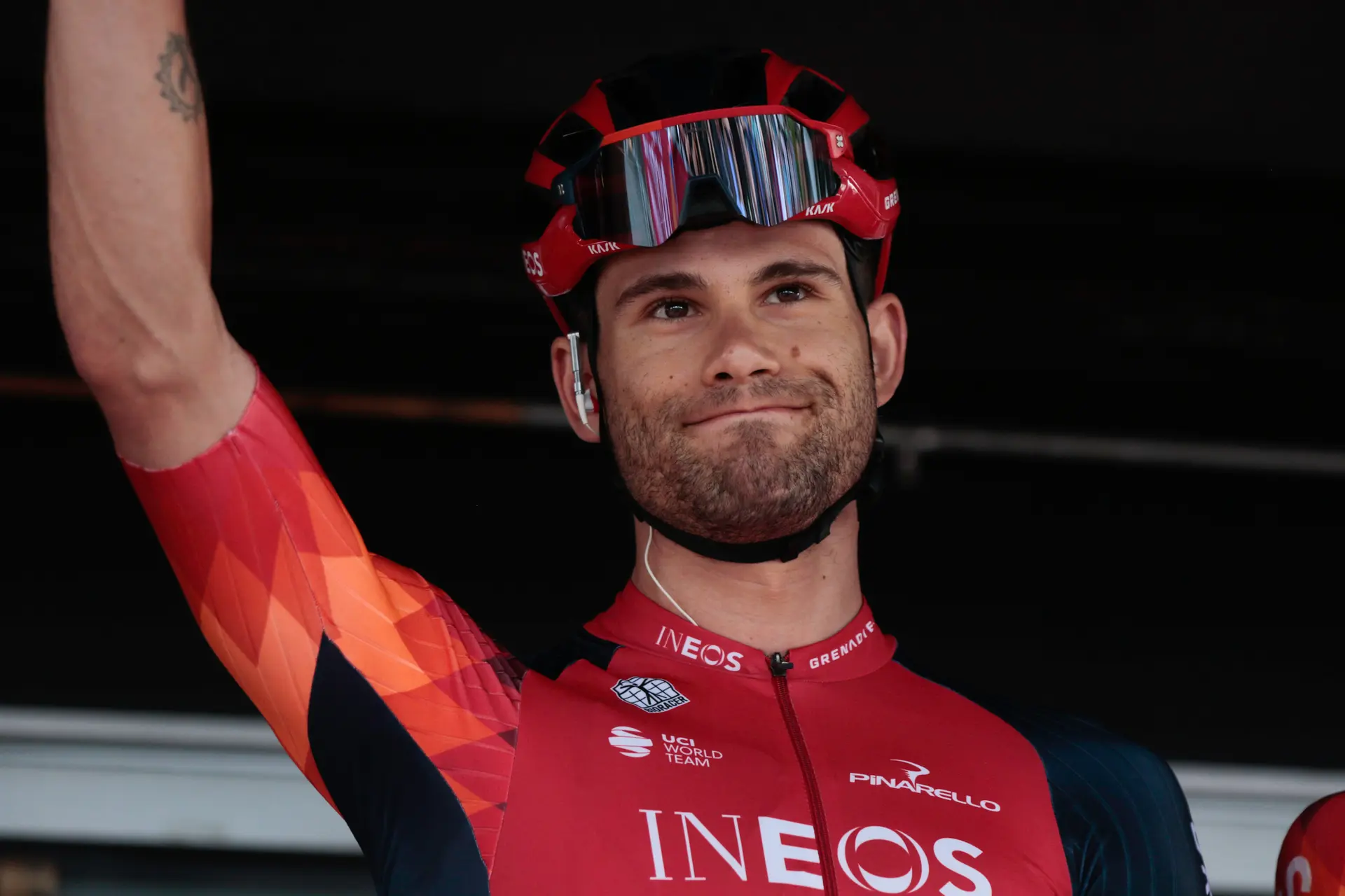 Lista de participantes final del Tour Down Under con Ivan García Cortina, Isaac del Toro, Filippo Ganna, Juanpe López, Biniam Girmay, Julian Alaphilippe y Simon Yates