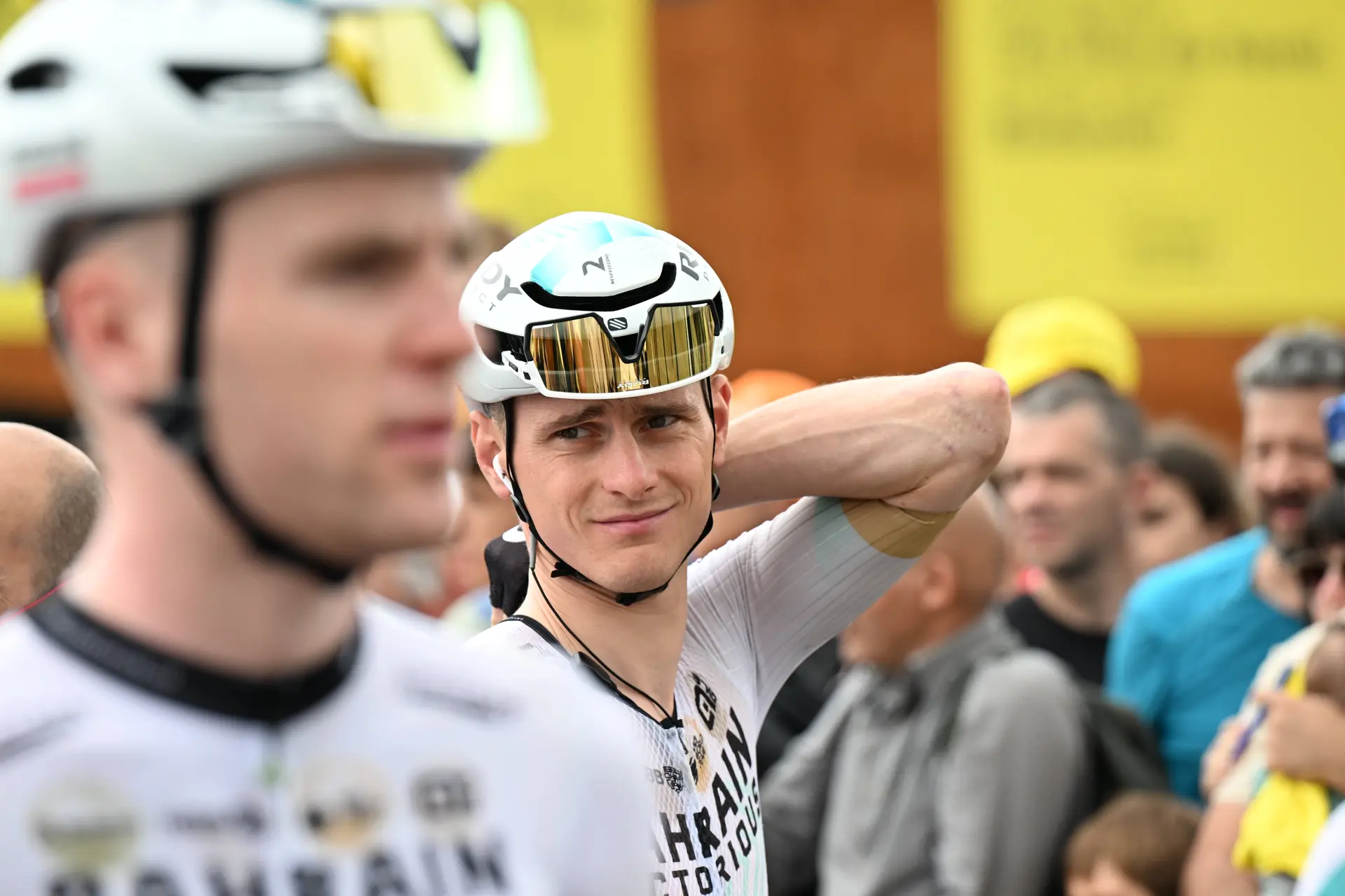 Matej Mohoric, emocionado y "orgulloso" ganador de la etapa 19 del Tour: "Hemos pasado momentos muy difíciles"