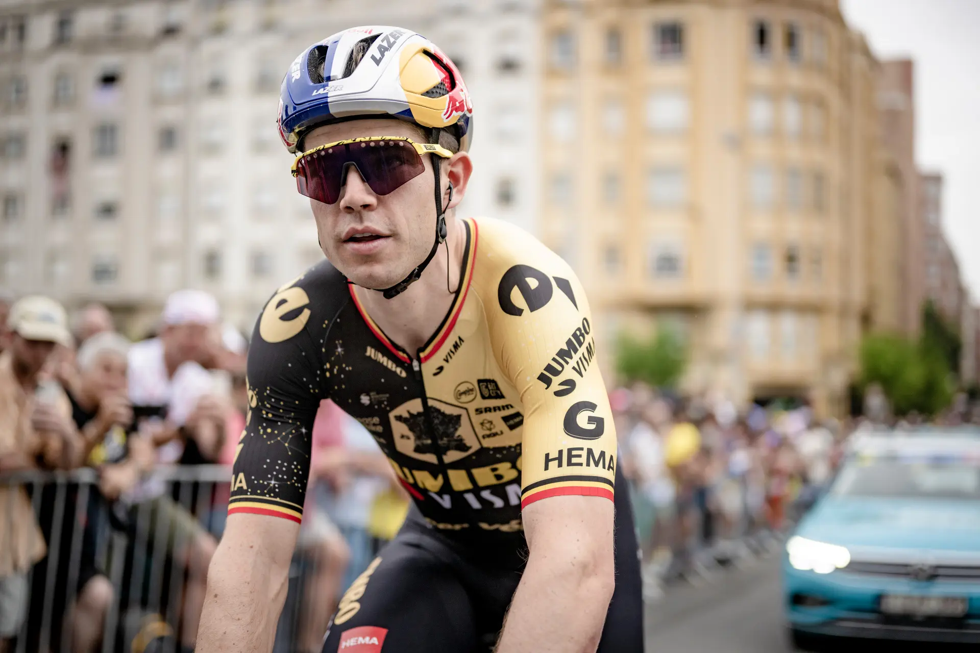Pogacar, sobre el esprint entre Philipsen y van Aert: "No tenía piernas"