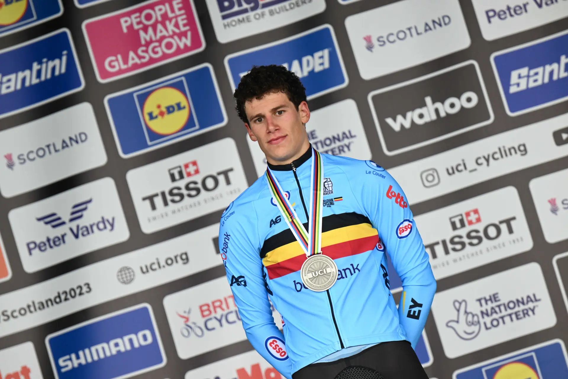 Alec Segaert acumula varias medallas importantes en contrarreloj a nivel sub-23