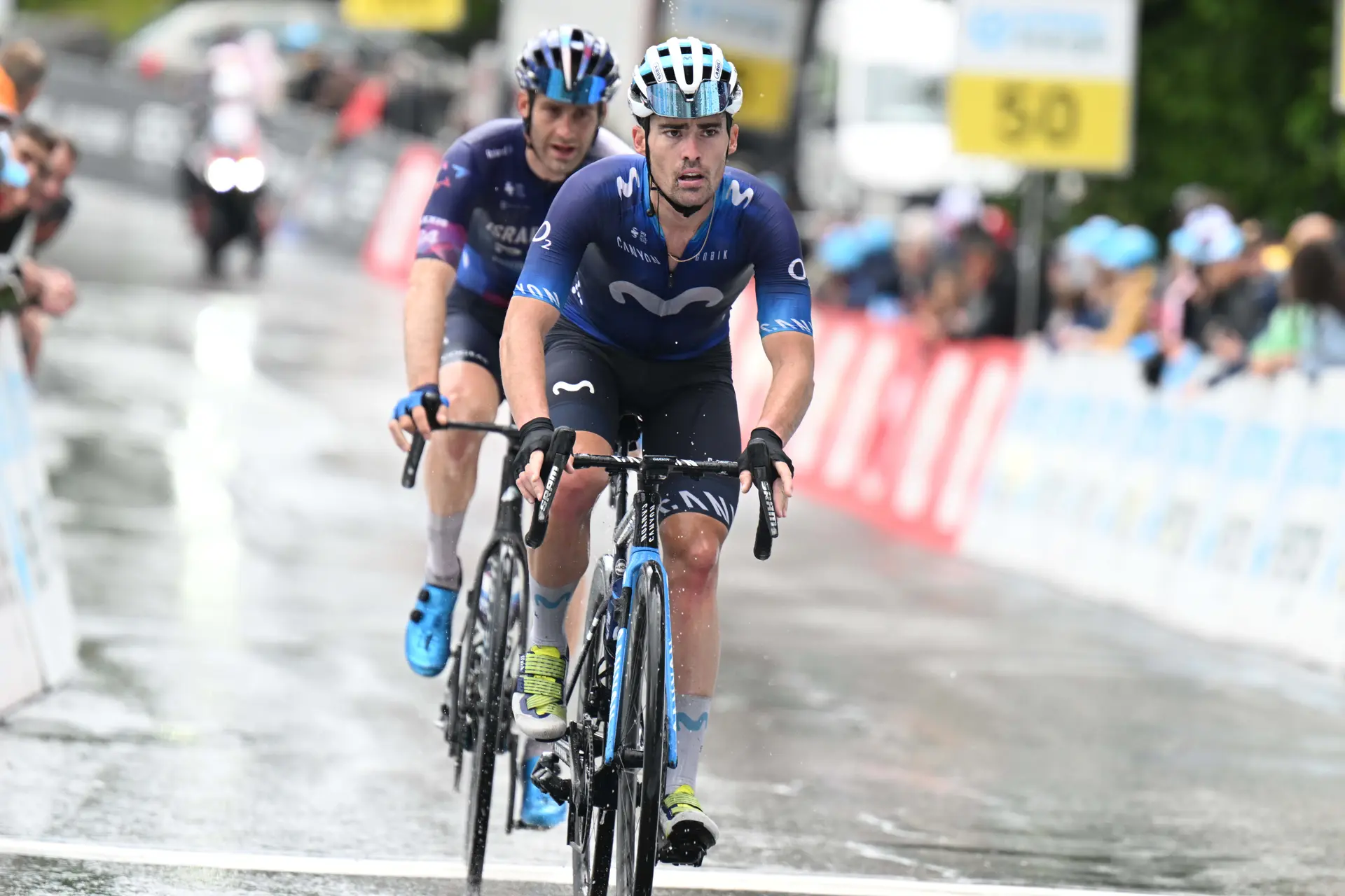 Gonzalo Serrano le alegra el día a Movistar Team en el GP de Valonia tras el desastre de Enric Mas en la Vuelta