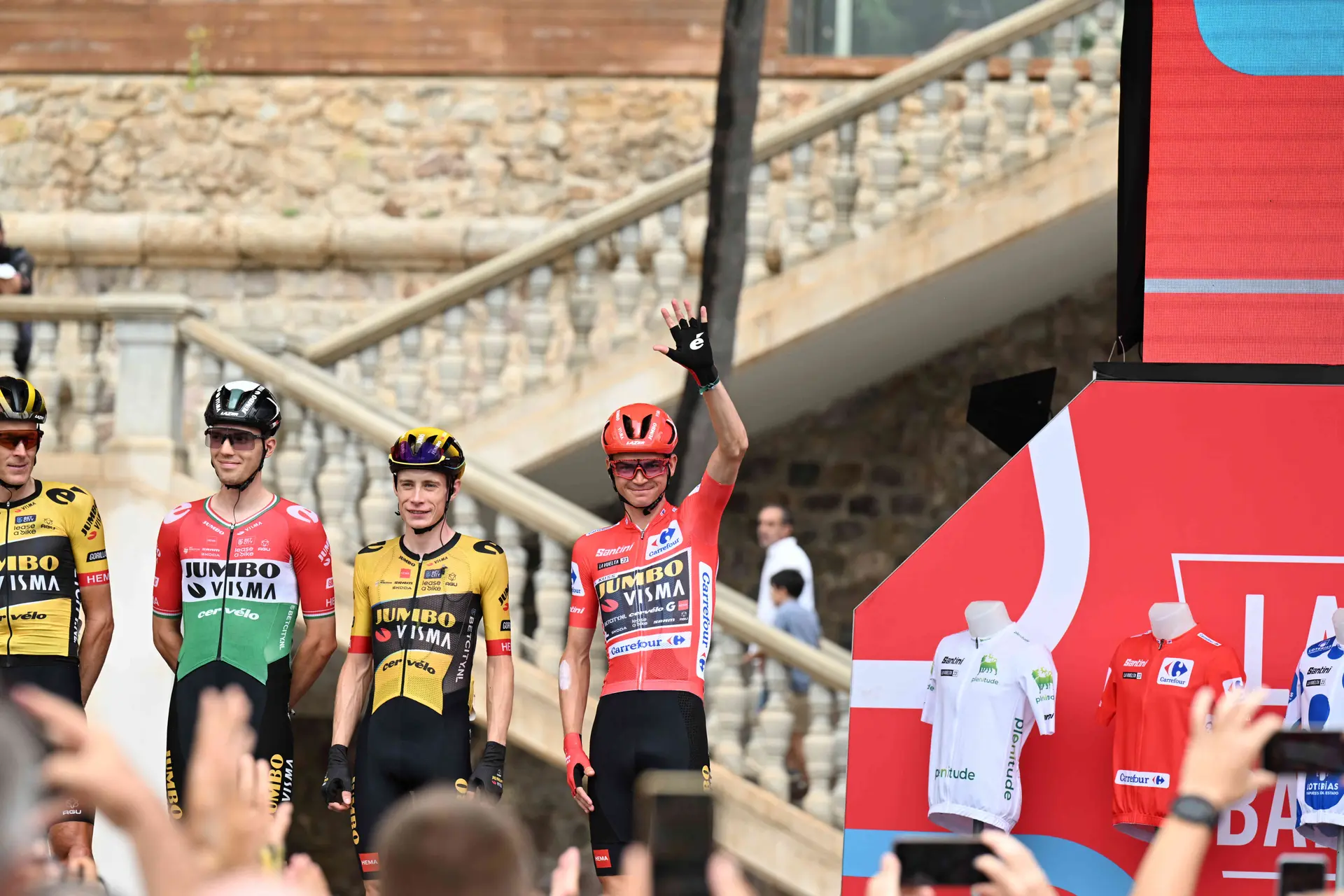 Así queda la general de la Vuelta a España tras el Tourmalet: Pajarón de Remco Evenepoel, tres Jumbo-Visma en el podio y cuatro españoles a la caza