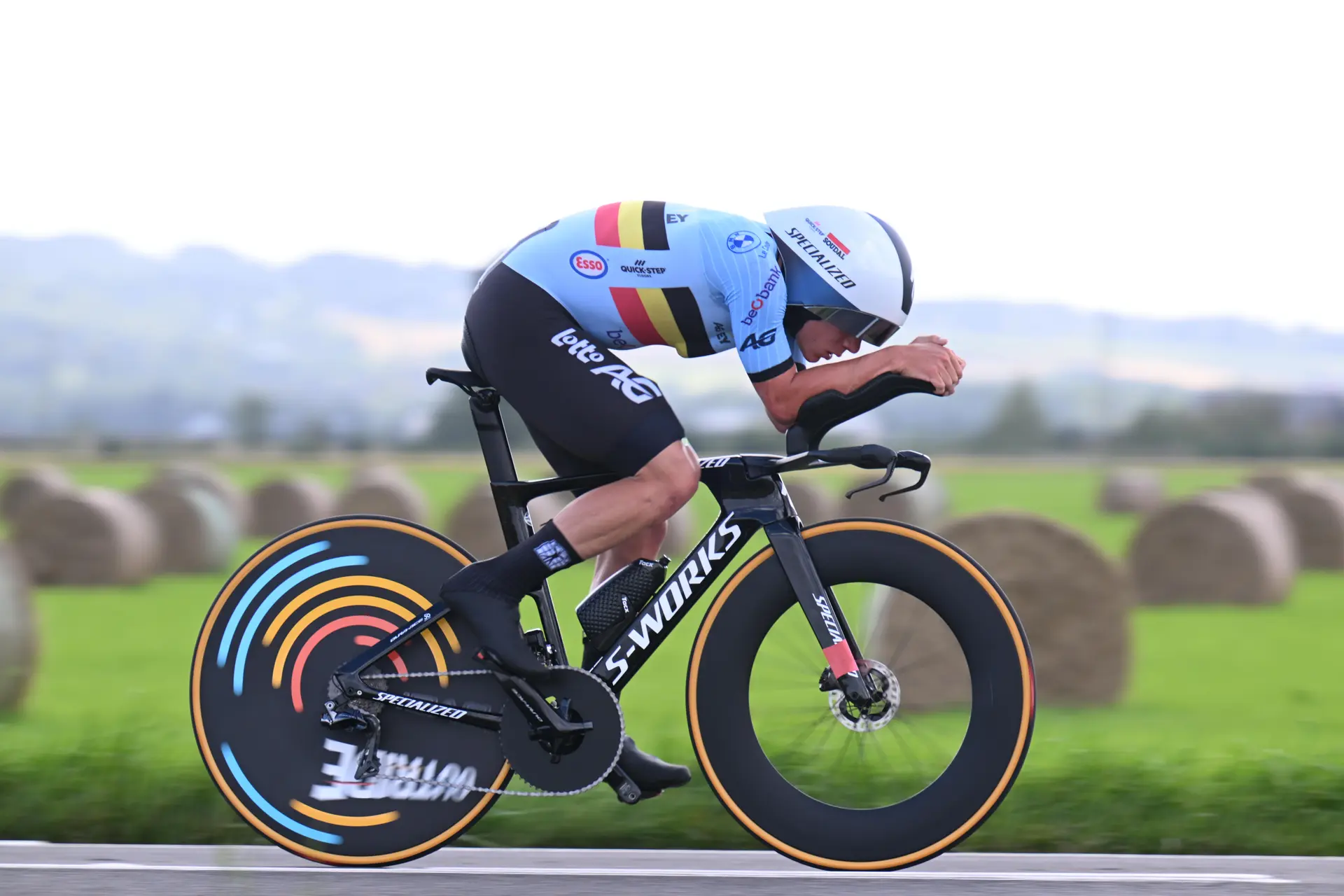 Remco Evenepoel, consciente del reto de las victorias contrarreloj en 2024: "Si quiero batir a Tarling o Ganna en el futuro, dependerá de los detalles "