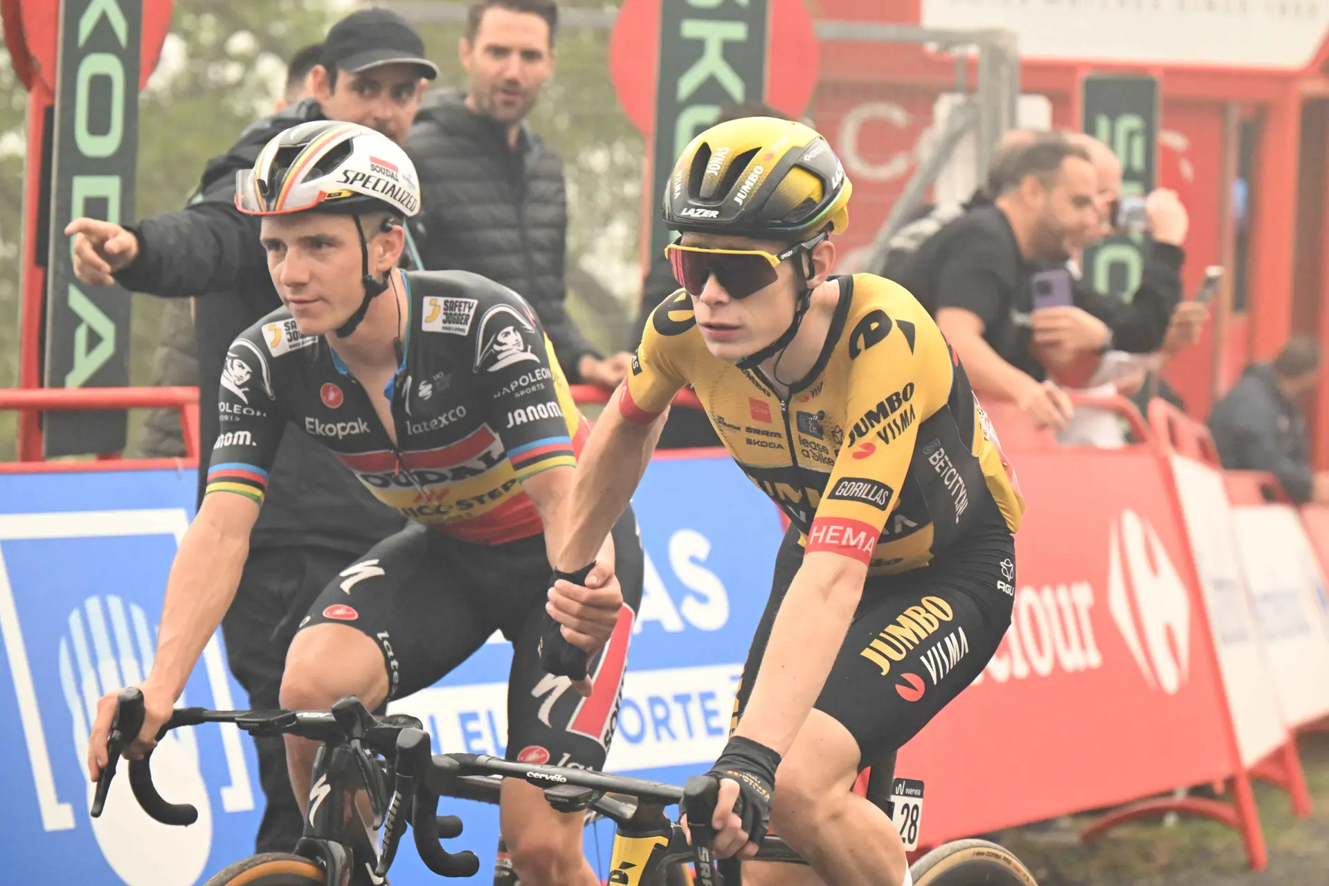 Richard Plugge, sobre la fallida fusión de Jumbo-Visma con Soudal Quick-Step: "No queríamos que un equipo se quedara en el limbo"