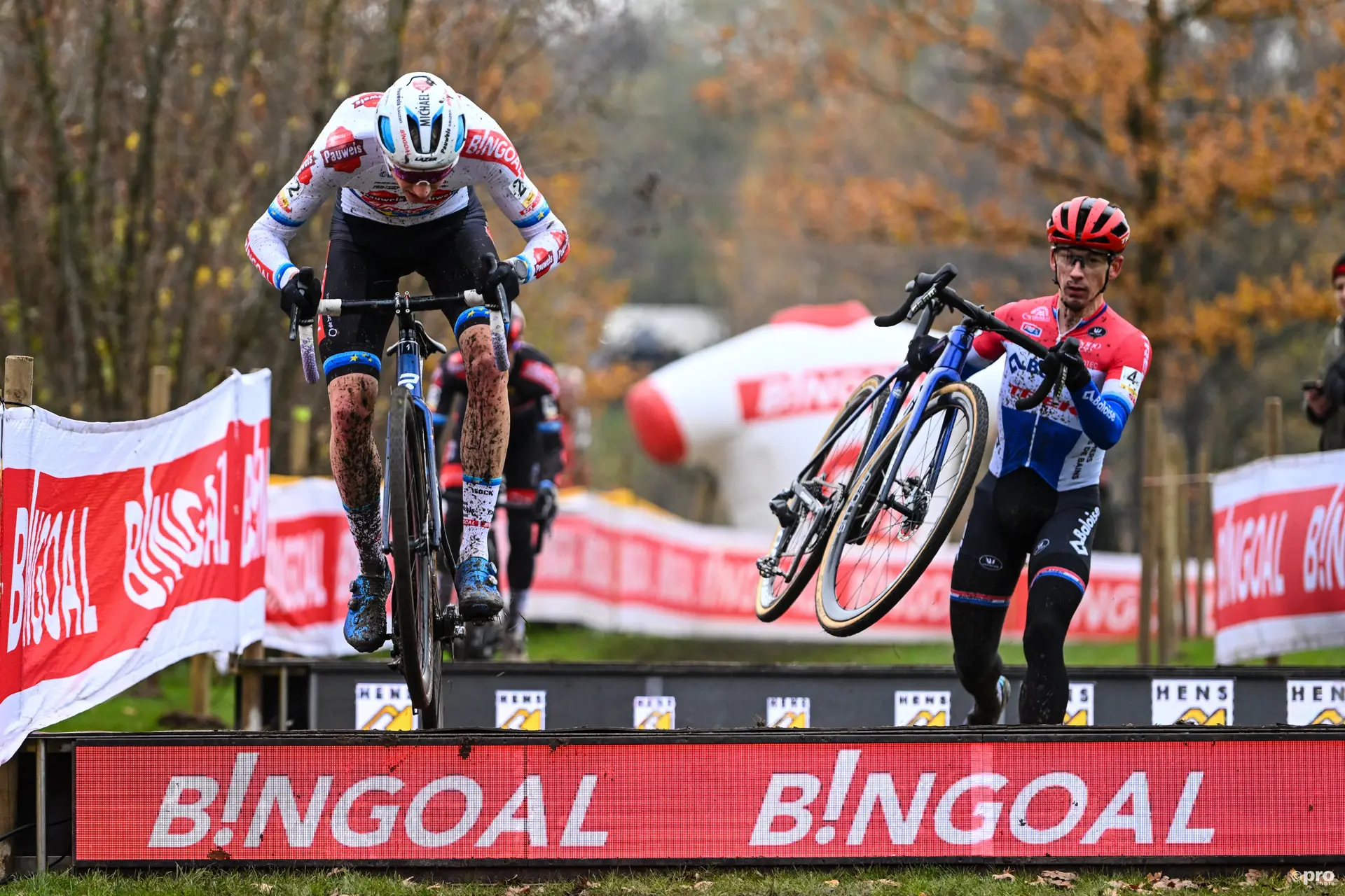 Lista de participantes del Superprestige Ruddervoorde, con Sweeck, Van der Haar, Iserbyt, Vanthourenhout, Van Empel y Alvarado