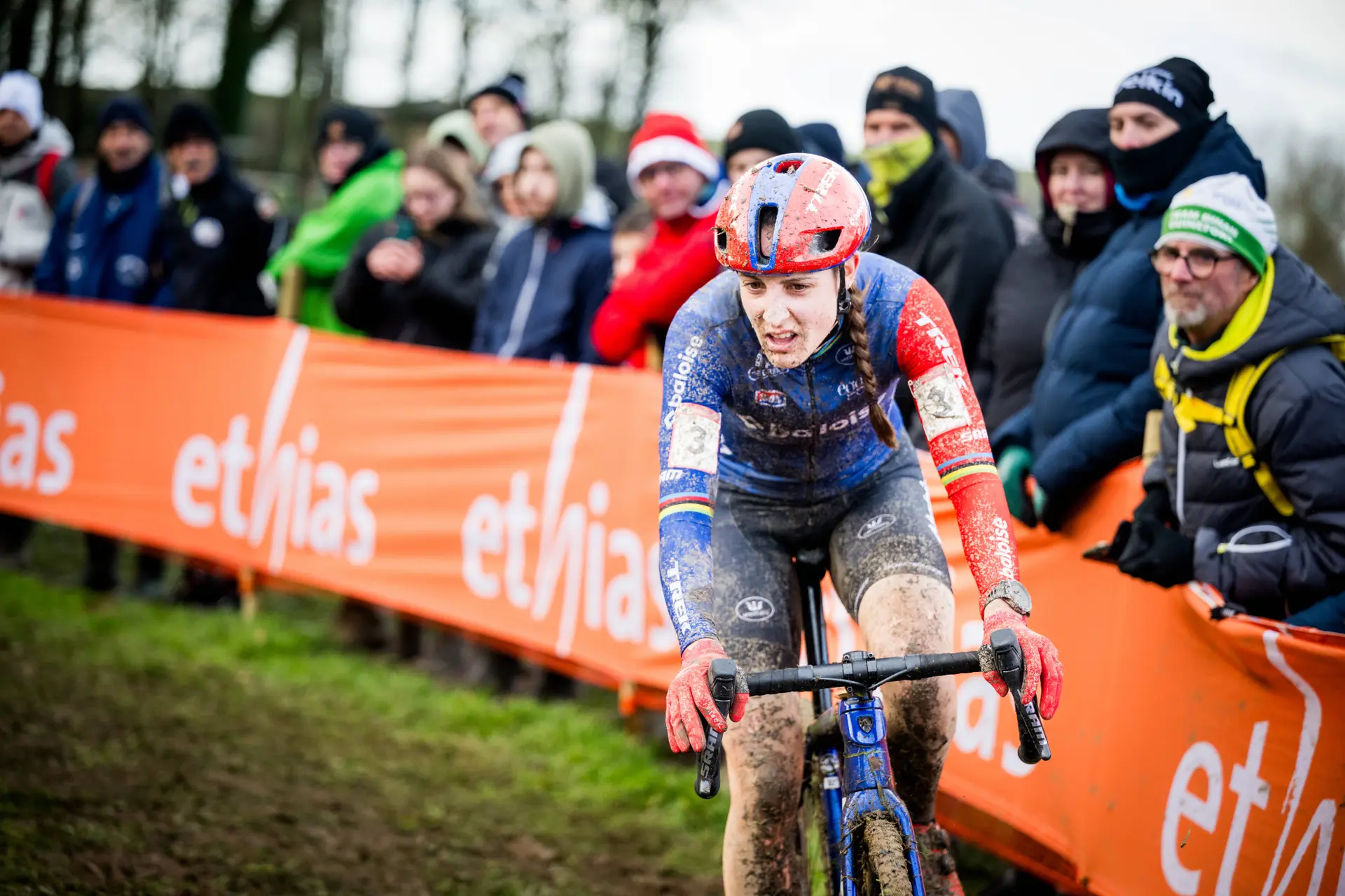 Lucinda Brand, sin rival en el Superprestige Middelkerke: "Hice toda la carrera sola, a un ritmo constante"