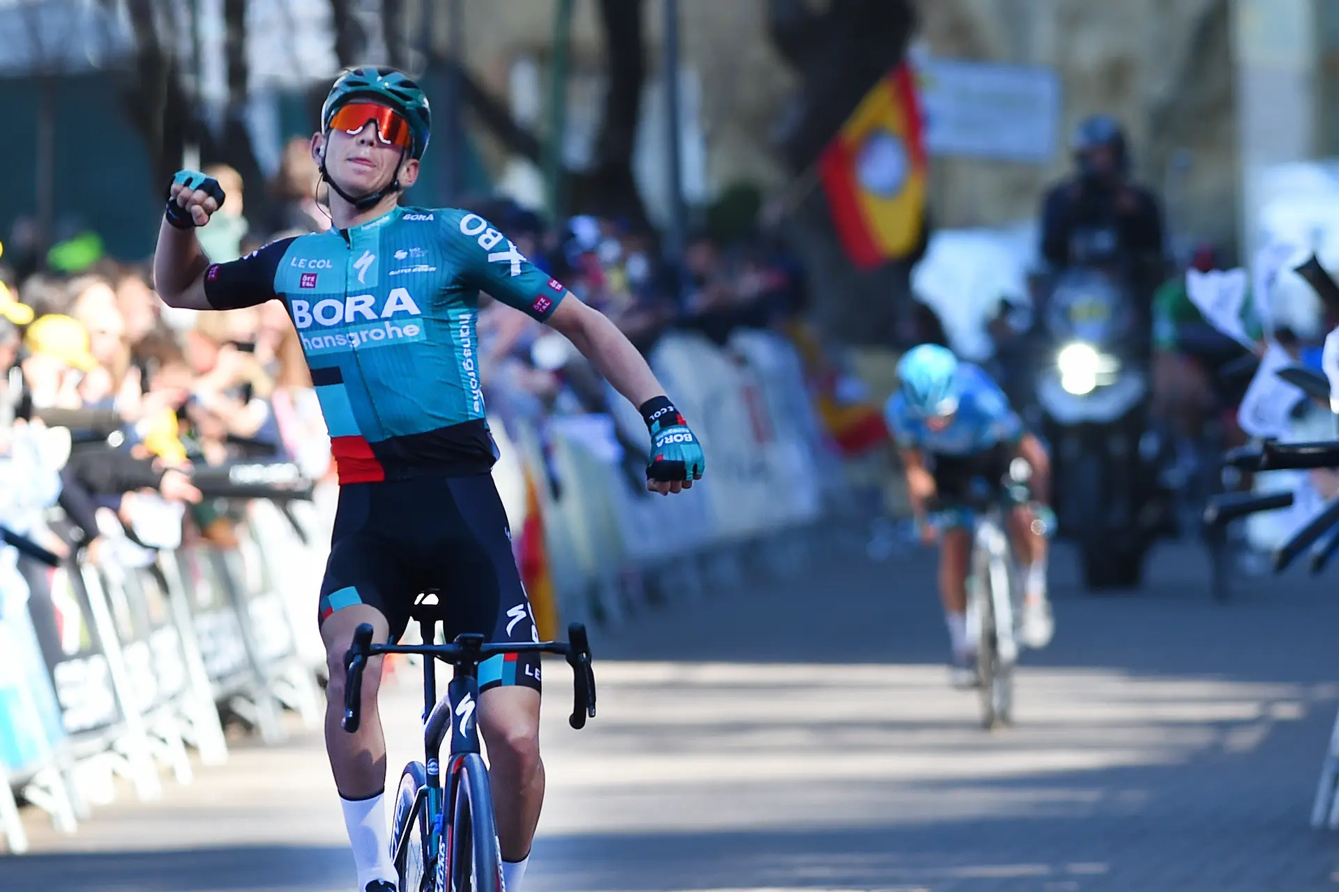Lennard Kämna, listo para el doble liderazgo de BORA en el Giro de Italia junto a Daniel Martínez: "Es un recorrido que me va bien"