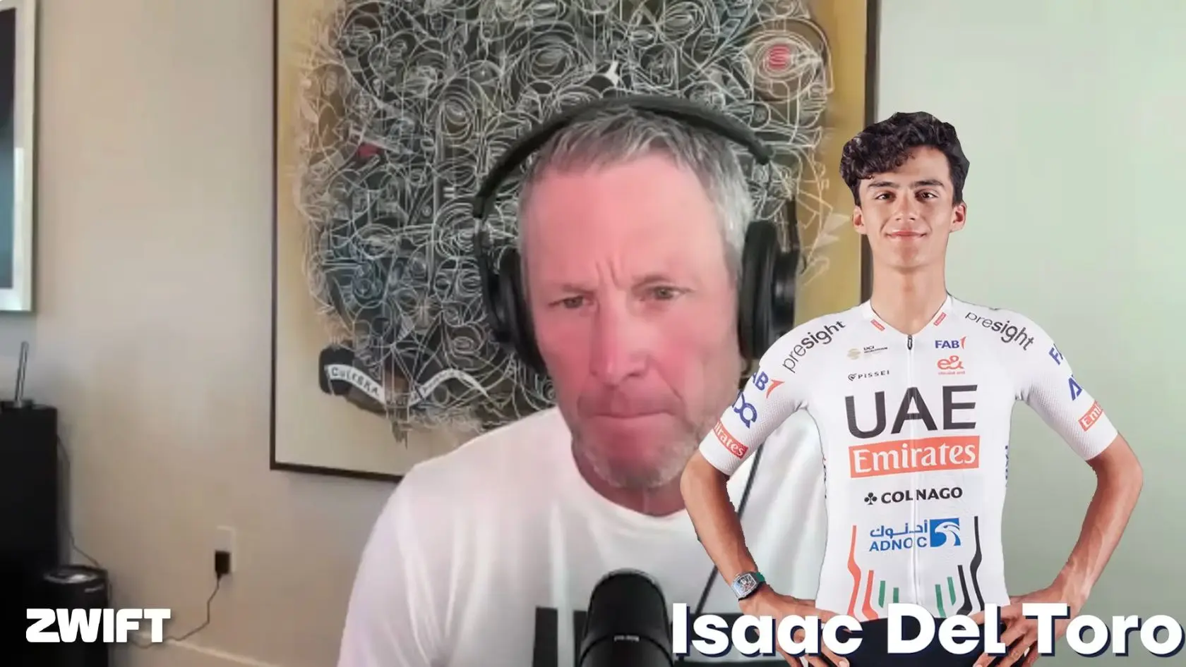 Lance Armstrong, sobre Isaac del Toro: "Además de potencia sabe el momento preciso de atacar, eso no se enseña, eso se tiene"