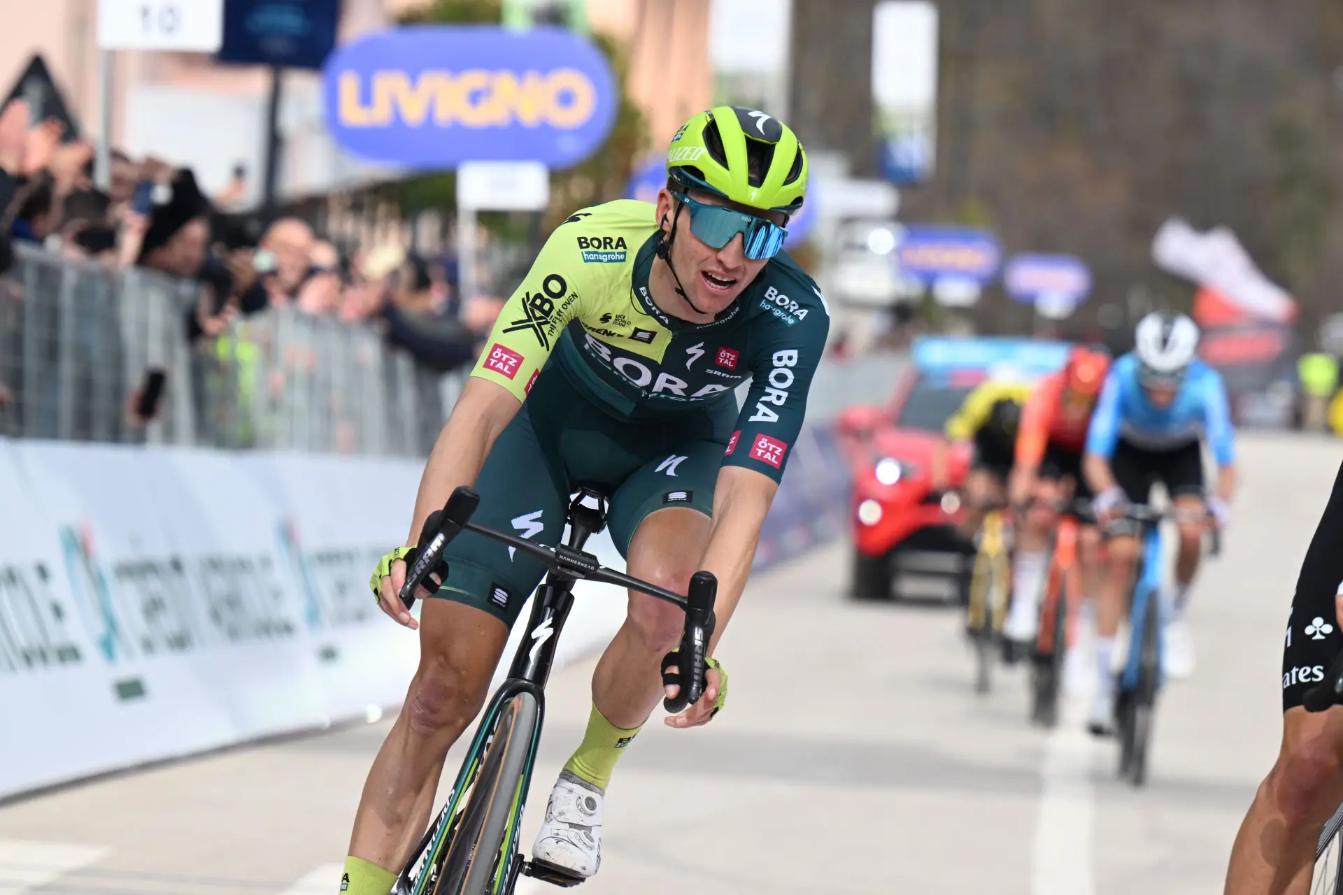 Jai Hindley no puede con Jonas Vingegaard en la Tirreno Adriático: "A mitad de la subida, demostró que es el más fuerte"