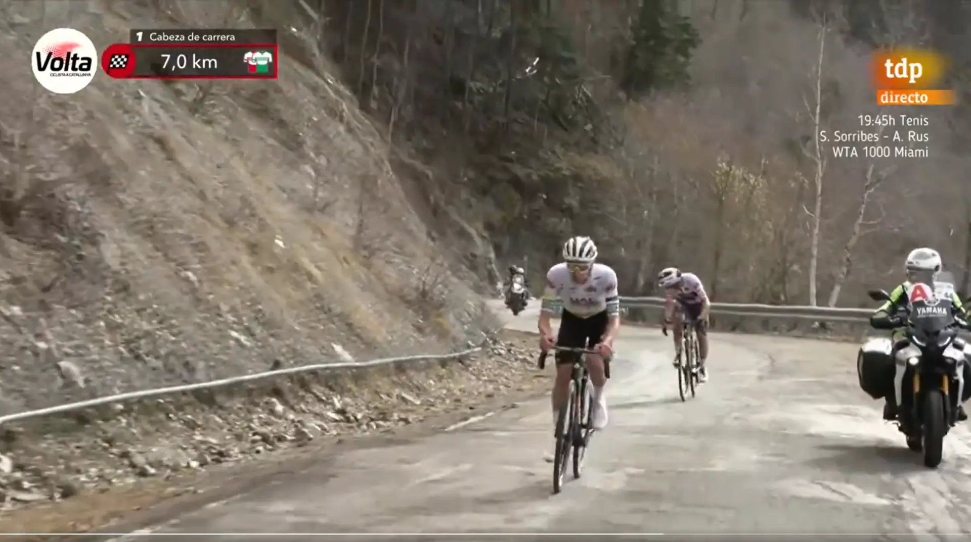 VÍDEO: ¡El inhumano ataque con el que Tadej Pogacar reventó a Mikel Landa en la tercera etapa de la Volta!
