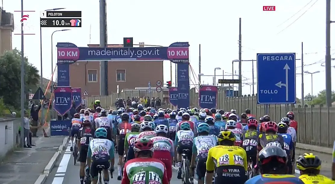 EN DIRECTO | Etapa 11 Giro de Italia 2024: ¡Últimos 10 kilómetros!