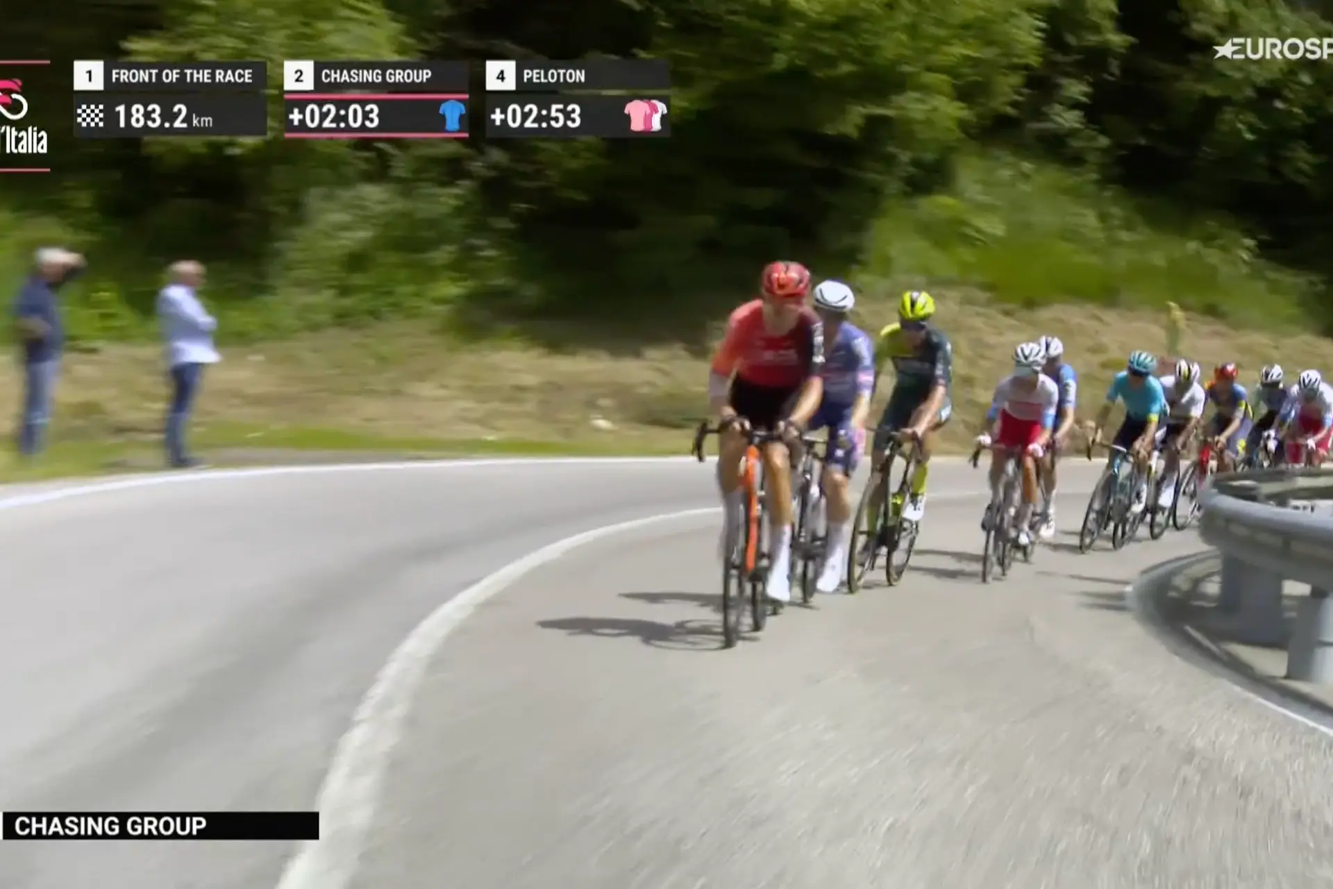 EN DIRECTO | Etapa 15 Giro de Italia 2024: ¡Einer Rubio se cuela en el segundo corte del día!