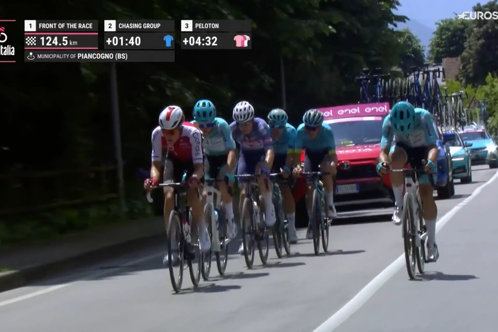 EN DIRECTO | Etapa 15 Giro de Italia 2024: Ecuador de carrera y ningún esfuerzo de Tadej Pogacar camino del Mortirolo
