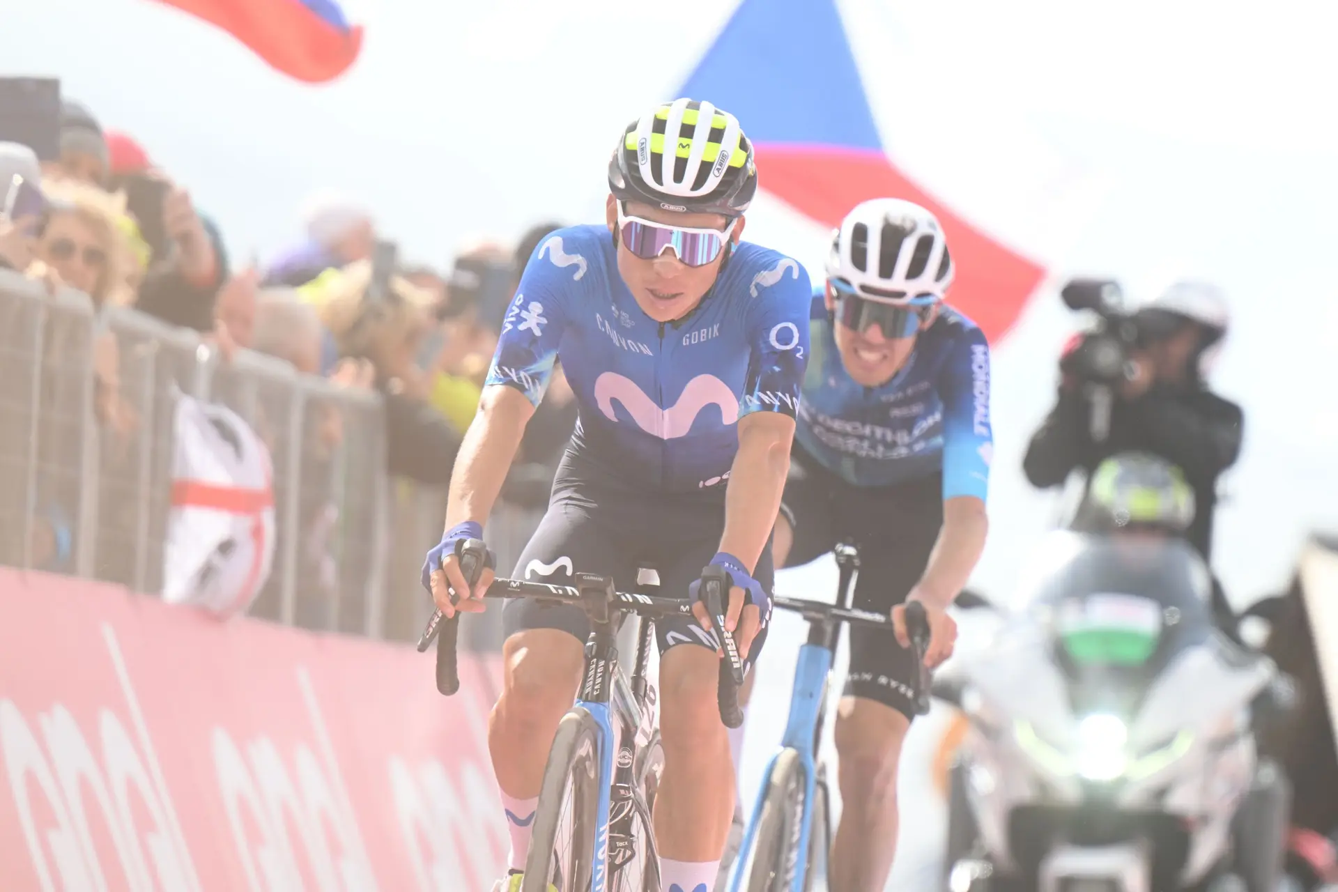 Así queda la general del Giro de Italia antes de las dos últimas etapas de montaña: Einer Rubio busca elevar a Movistar Team al Top 7