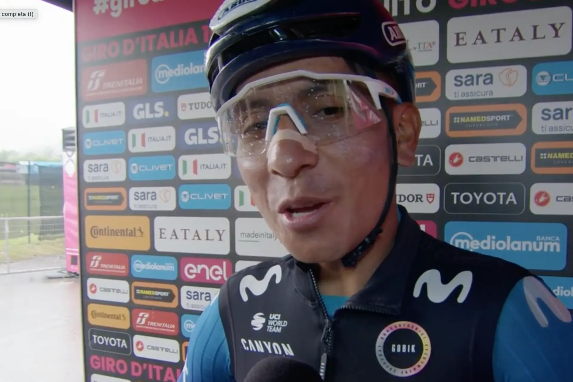 ¿Le molestó a Movistar Team que Nairo Quintana le diera a Dani Martínez los geles?