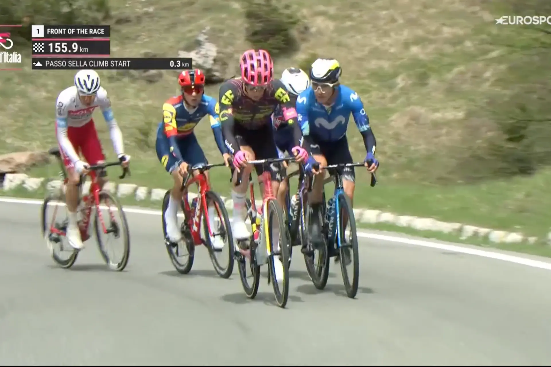 EN DIRECTO | Etapa 17 Giro de Italia 2024: ¡Pelayo Sánchez, muy activo en los primeros km para Movistar Team!