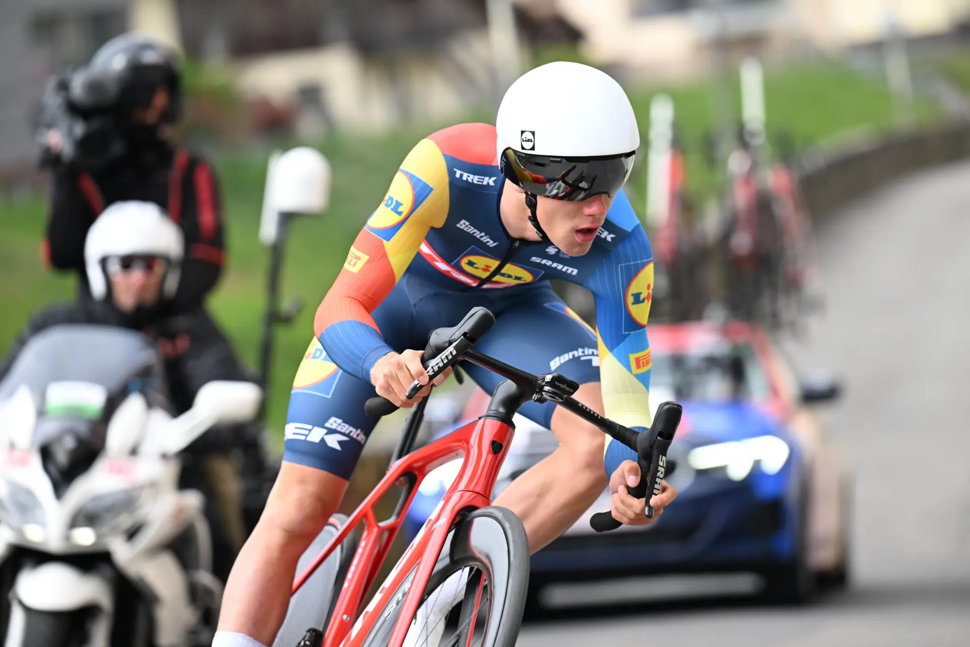 Thibau Nys, comprensivo con Wout van Aert en Noruega: "No sería justo esperar nada de él aquí"