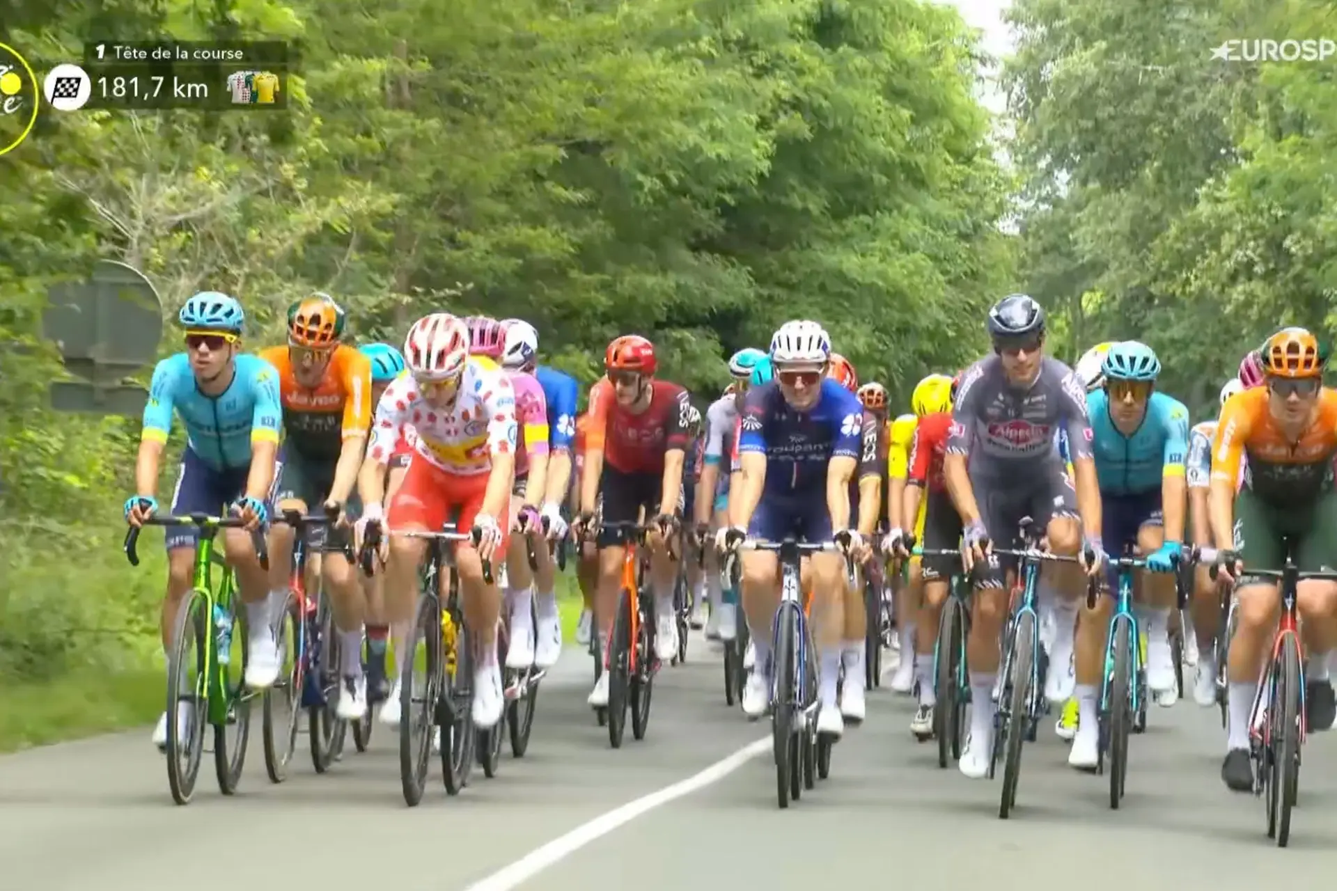 EN DIRECTO | Etapa 10 Tour de Francia 2024: 85 km para que lleguemos al esprint en una soporífera jornada