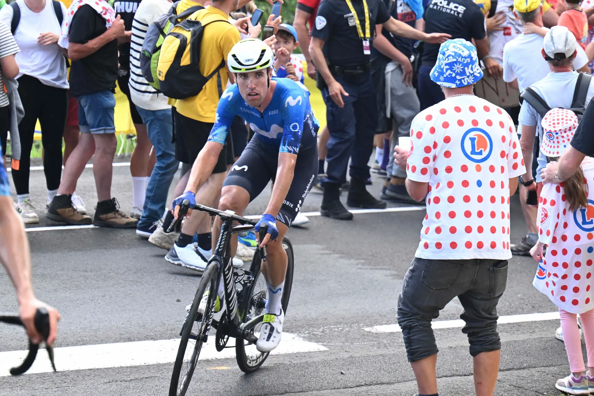 Oier Lazkano, sin paños calientes tras rozar el triunfo en el Tour de Francia: "No me conformo, yo he venido a ganar"