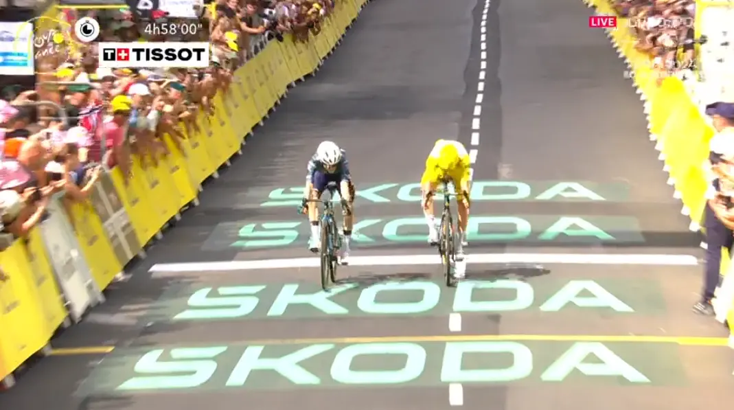 EN DIRECTO | Etapa 11 Tour de Francia 2024: ¡Victoria de Vingegaard sobre Pogacar con foto-finish!
