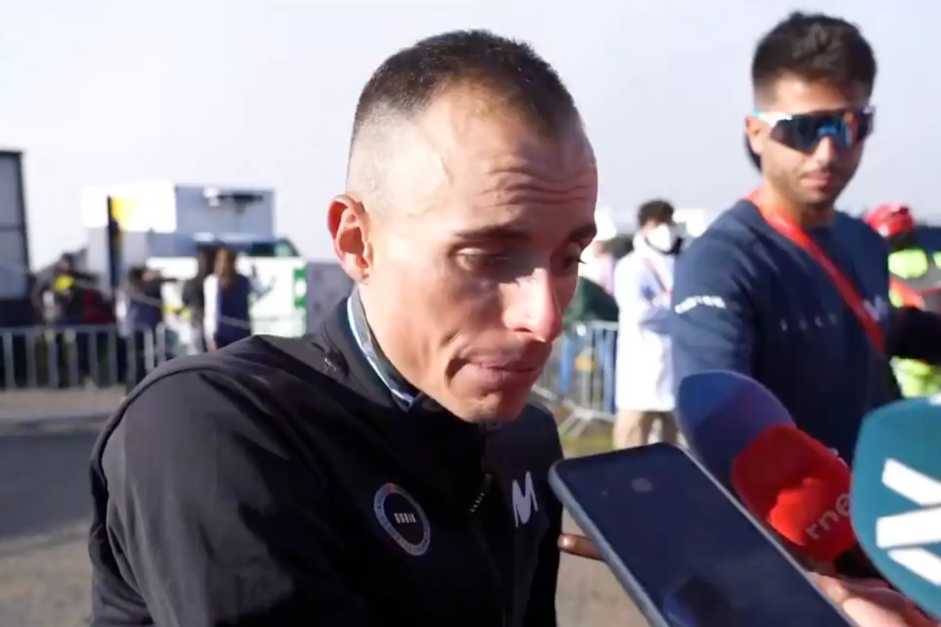 Enric Mas no pone excusas antes de luchar contra O'Connor por la 2ª posición en Madrid: "No estoy contento, veníamos a ganar"