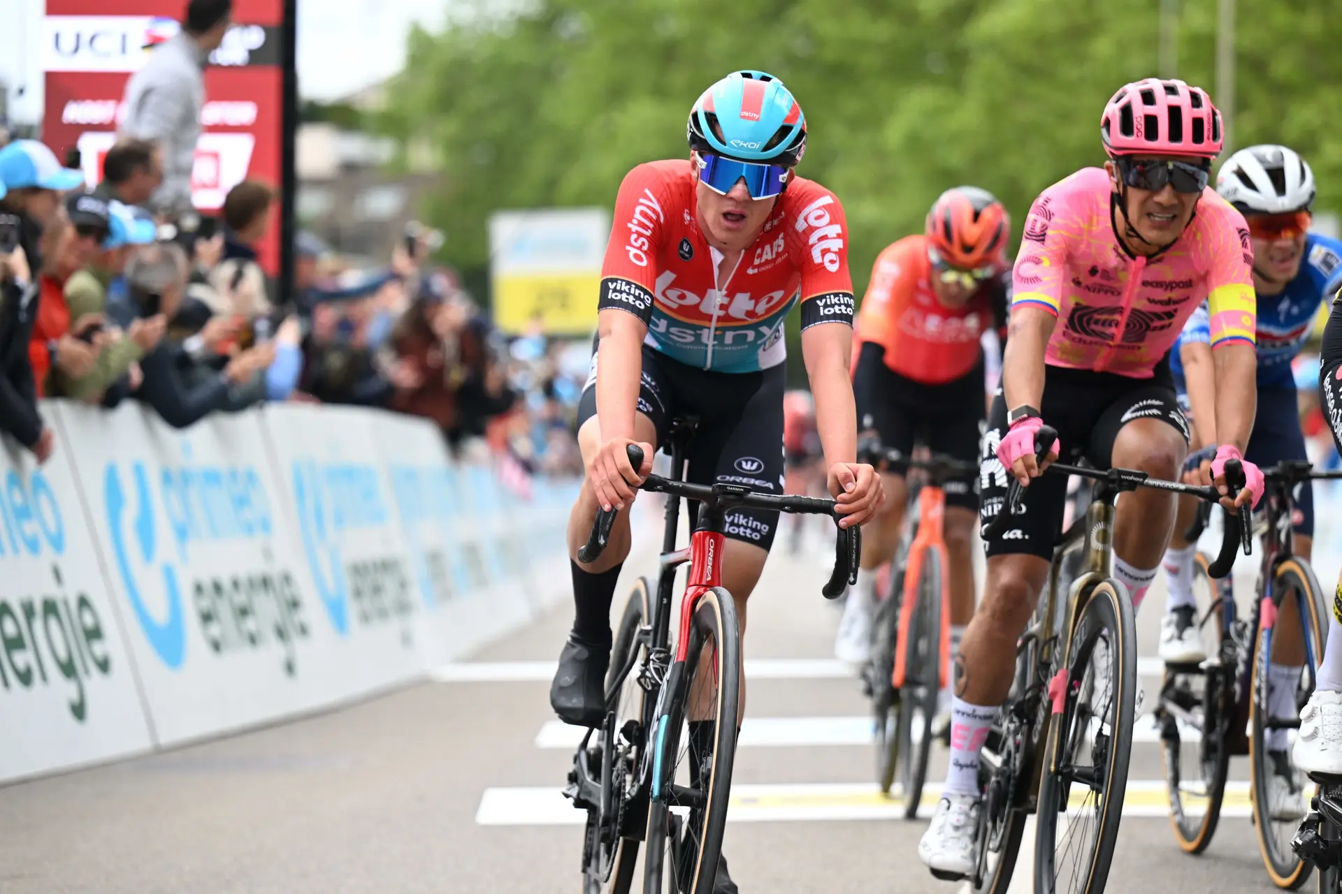 Los grandes equipos del WorldTour van a desvalijar Lotto: van a por Maxim van Gils y Jarno Wildar
