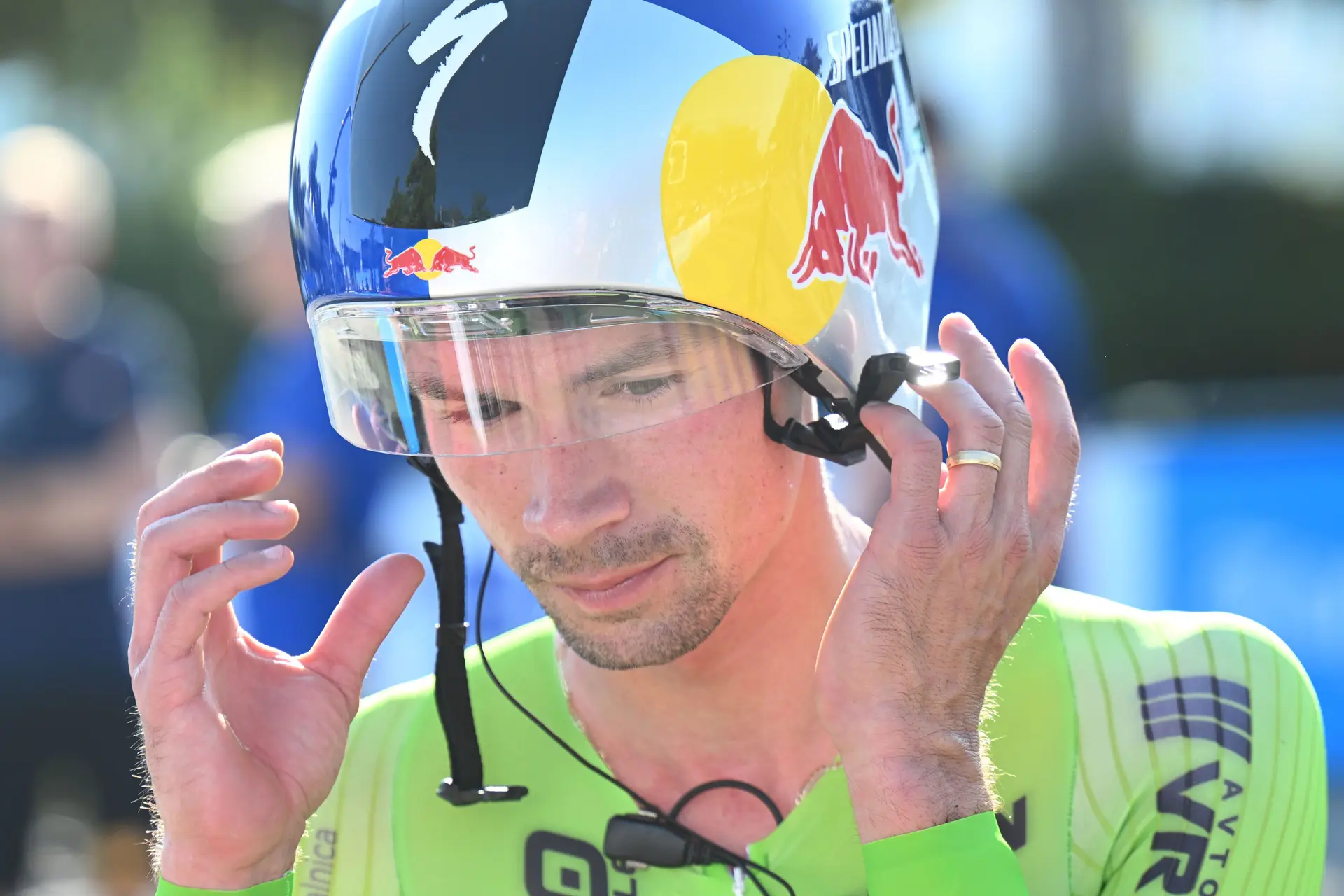 Primoz Roglic, tras su decepcionante contrarreloj en el Mundial: "Sentía los esfuerzos de la Vuelta en mis piernas"