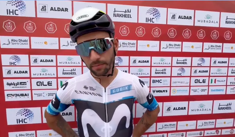 Fernando Gaviria, sobre Movistar Team: "Como todos los equipos, tiene inconvenientes"
