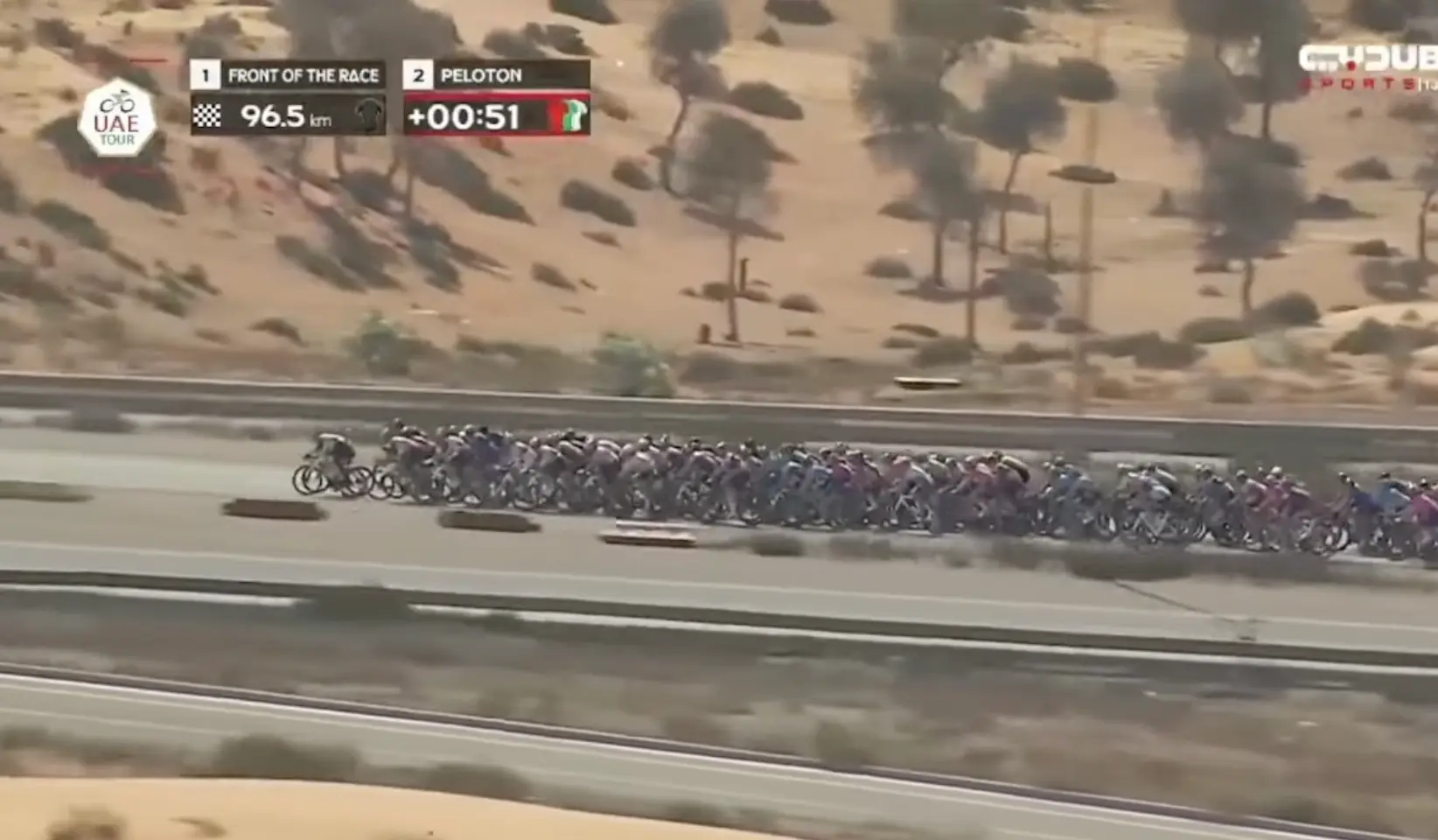 EN DIRECTO | Etapa 3 UAE Tour 2025: ¡Nos acercamos a las faldas del Jebel Jais con el pelotón enfilado!