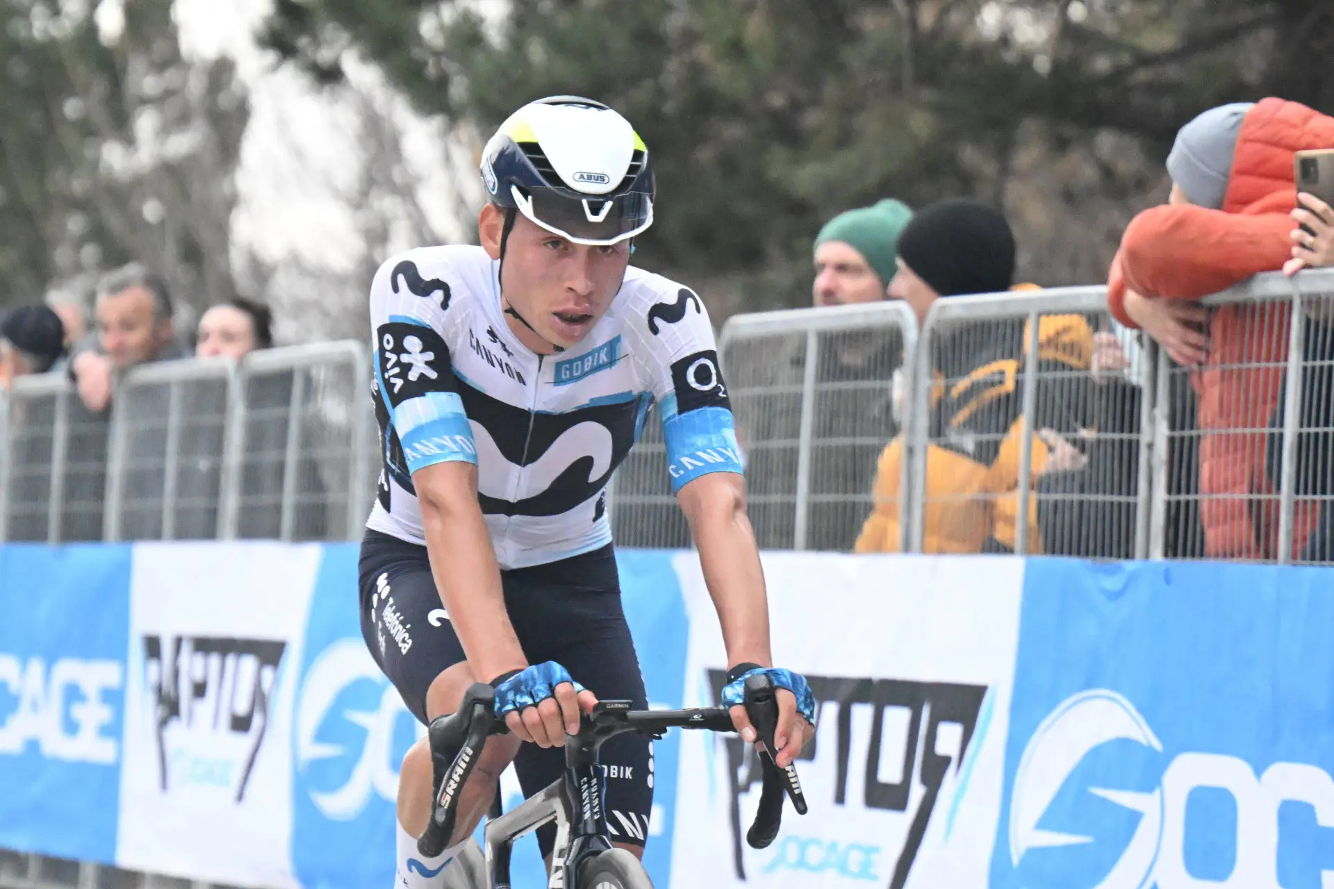 Crece la ilusión en Movistar Team para el Giro de Italia tras la última actuación de Einer Rubio