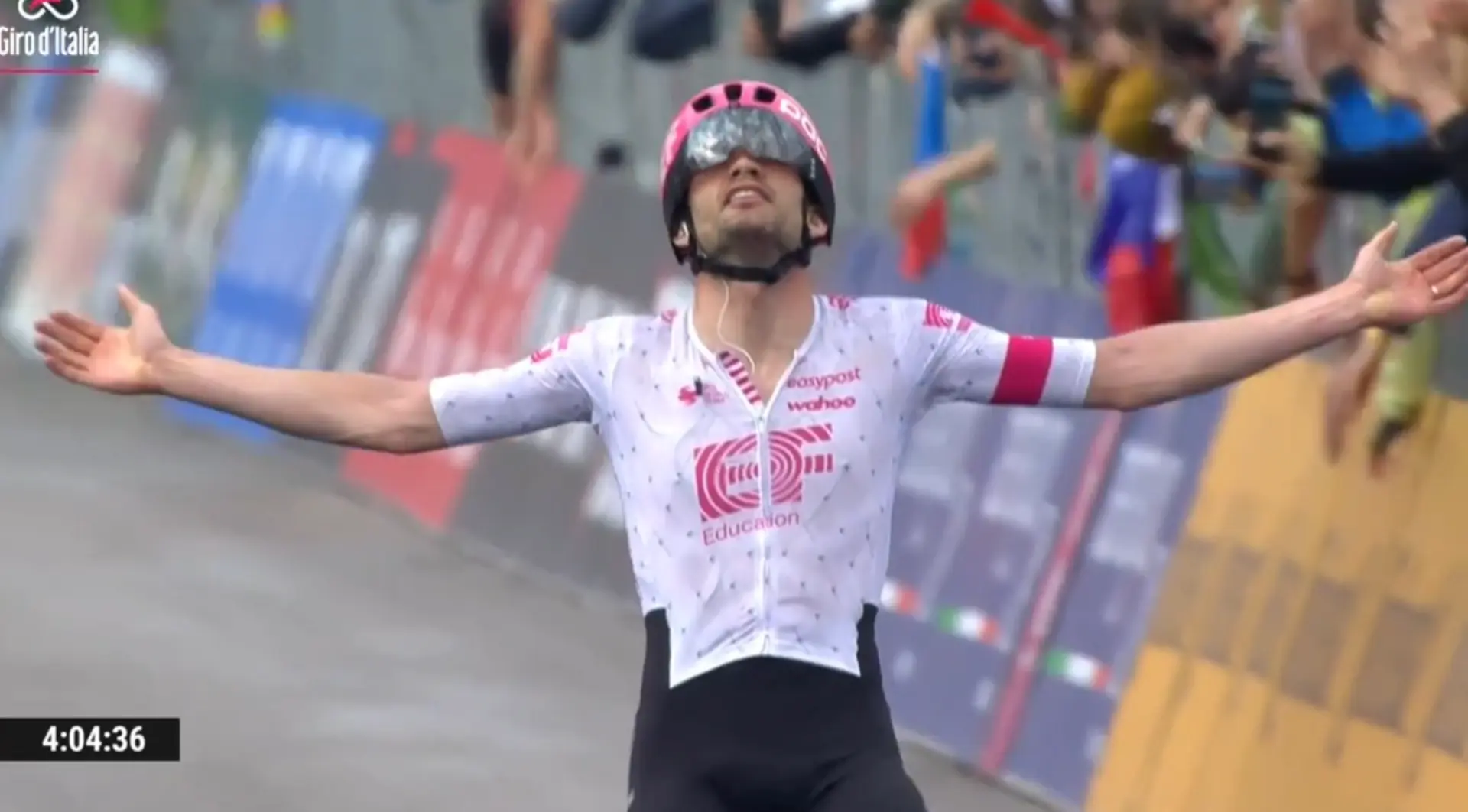 ¡Locura en el Giro de Italia! Isaac del Toro le saca más tiempo a Ayuso y Roglic; victoria de Asgreen