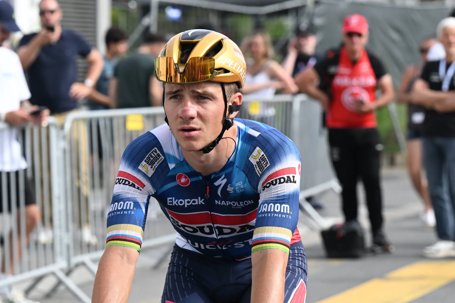 "Estoy feliz con...": Evenepoel desvela el motivo por el que se ve fuerte para ganar el Dauphiné