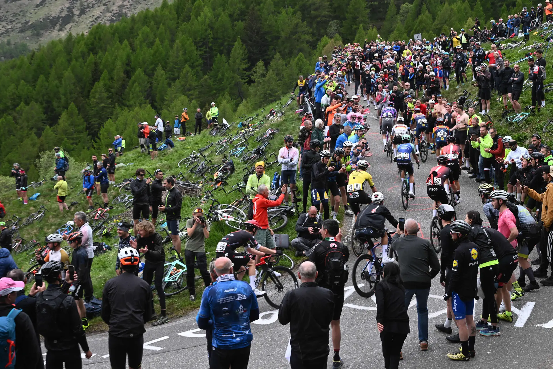 En DIRECTO | Etapa 19 Giro de Italia 2025: ¡La fuga crece en la subida clave al Col de Joux!