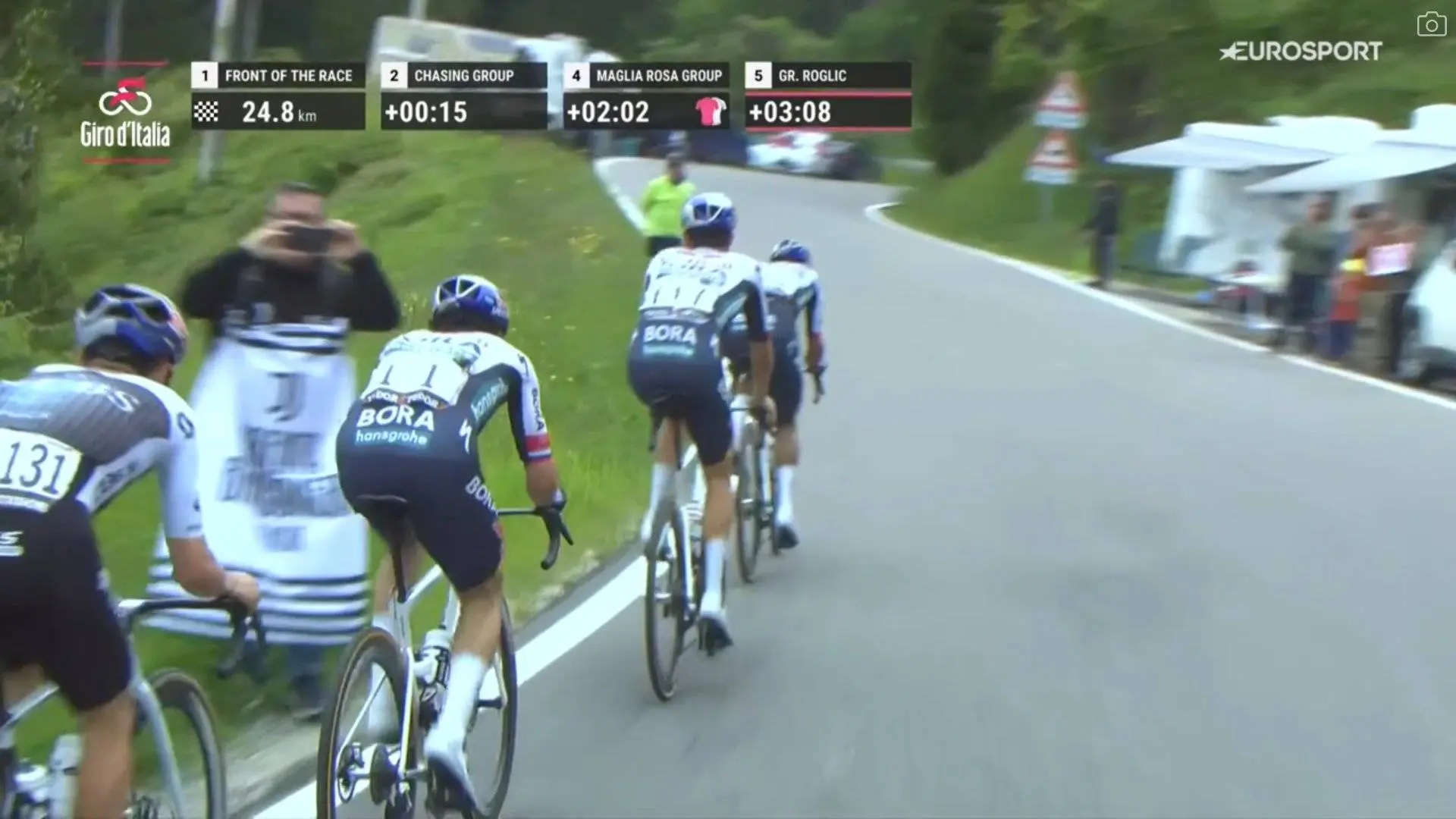 VÍDEO: El momento en el que Primoz Roglic ha podido decir adiós a ganar el Giro de Italia