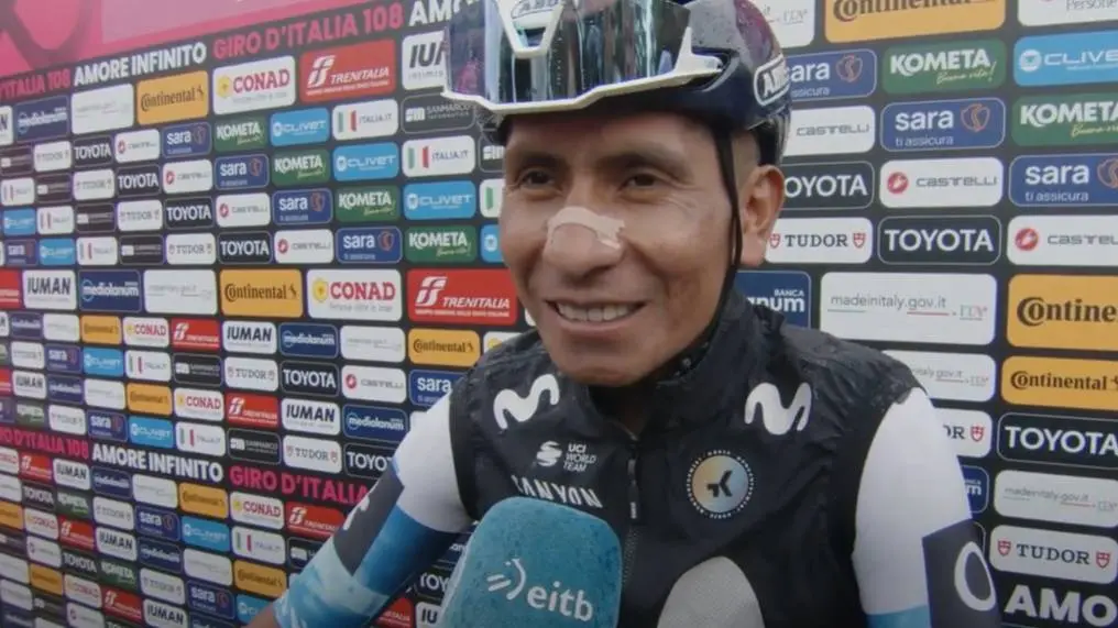 "Voy a intentar..." - Nairo Quintana tiene claro su objetivo en la semana final del Giro de Italia