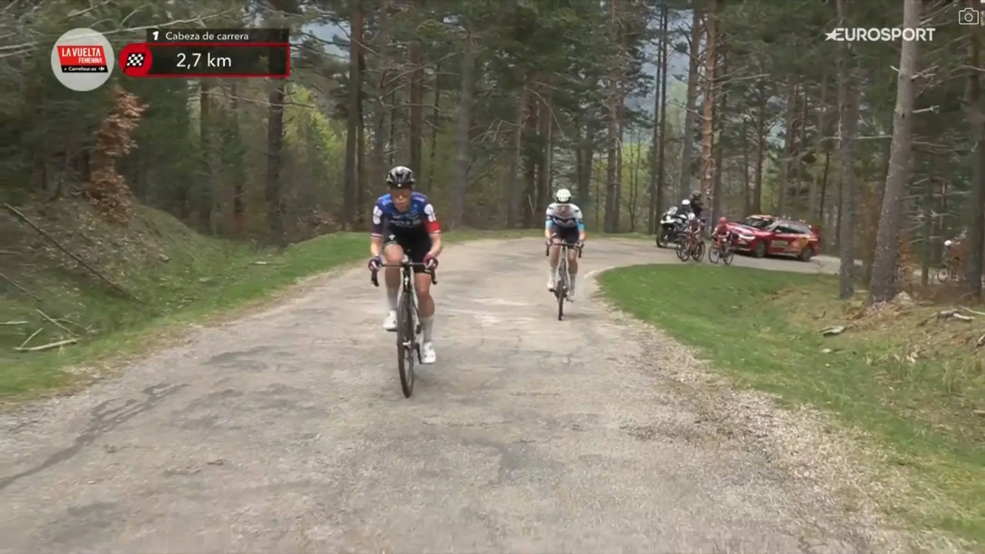 ¡Demi Vollering arrasa en Lagunas de Neila y ya lidera La Vuelta Femenina! Movistar Team, sobresaliente