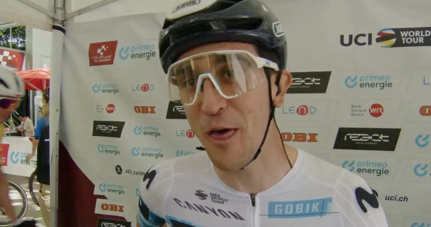 "Luchar por el amarillo con...": Pelayo Sánchez desvela el ambicioso objetivo de Movistar en Suiza