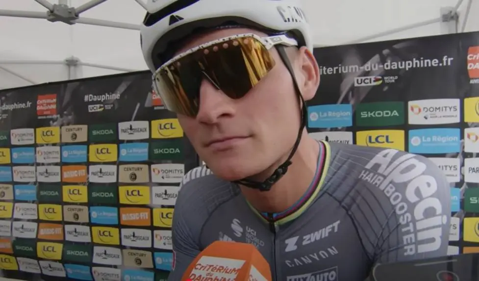 "Era necesario para el Tour de Francia": Mathieu van der Poel, sobre su presencia en el Dauphiné