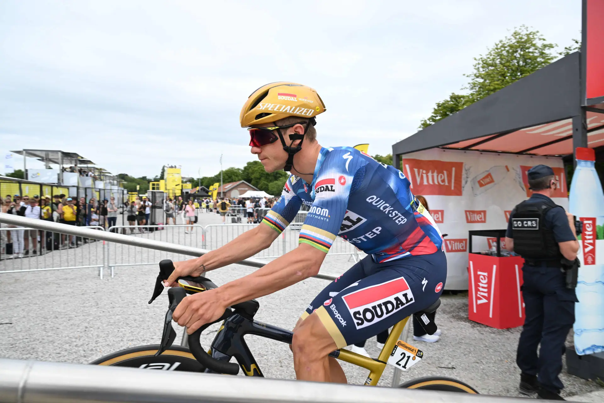 "Tuve una gran discusión con...": Evenepoel, sobre los rumores de su fichaje por Red Bull BORA