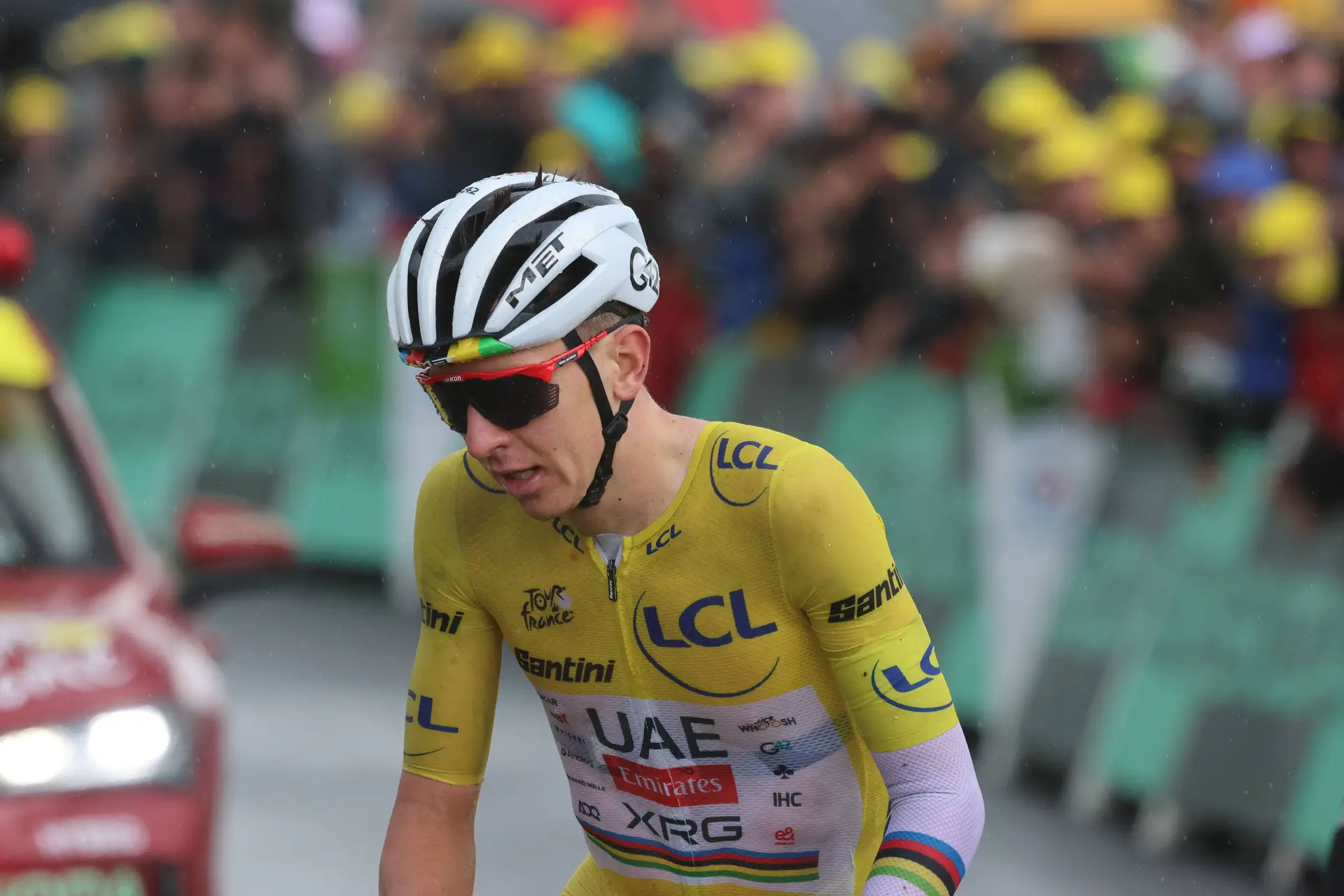 General del Tour de Francia a falta de París: Tadej Pogacar primero y Jordan Jegat desplaza a Ben O'Connor del Top 10