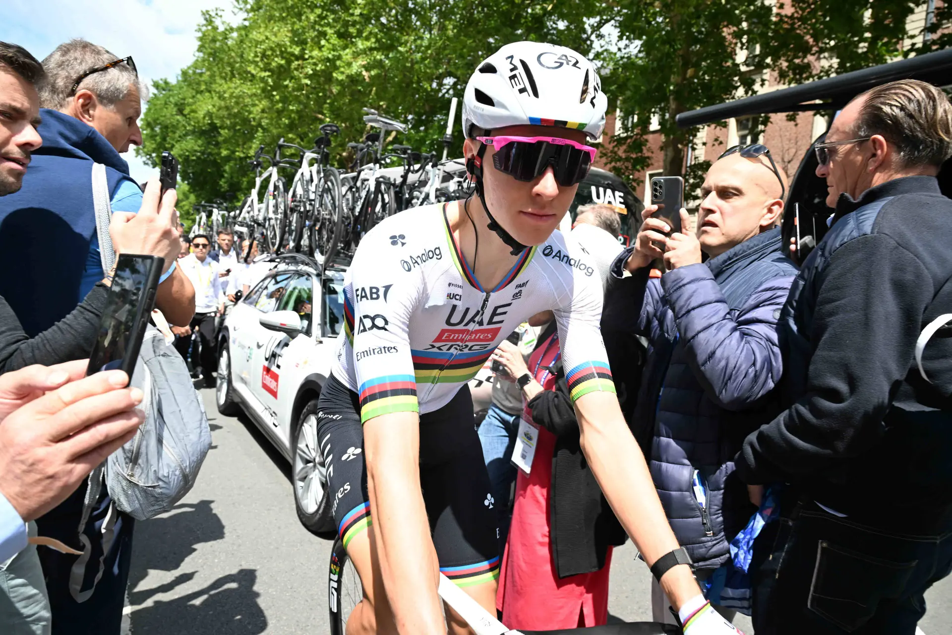"Me asusté cuando vi que...": Pogacar, impactado con su accidente en el Tour de Francia